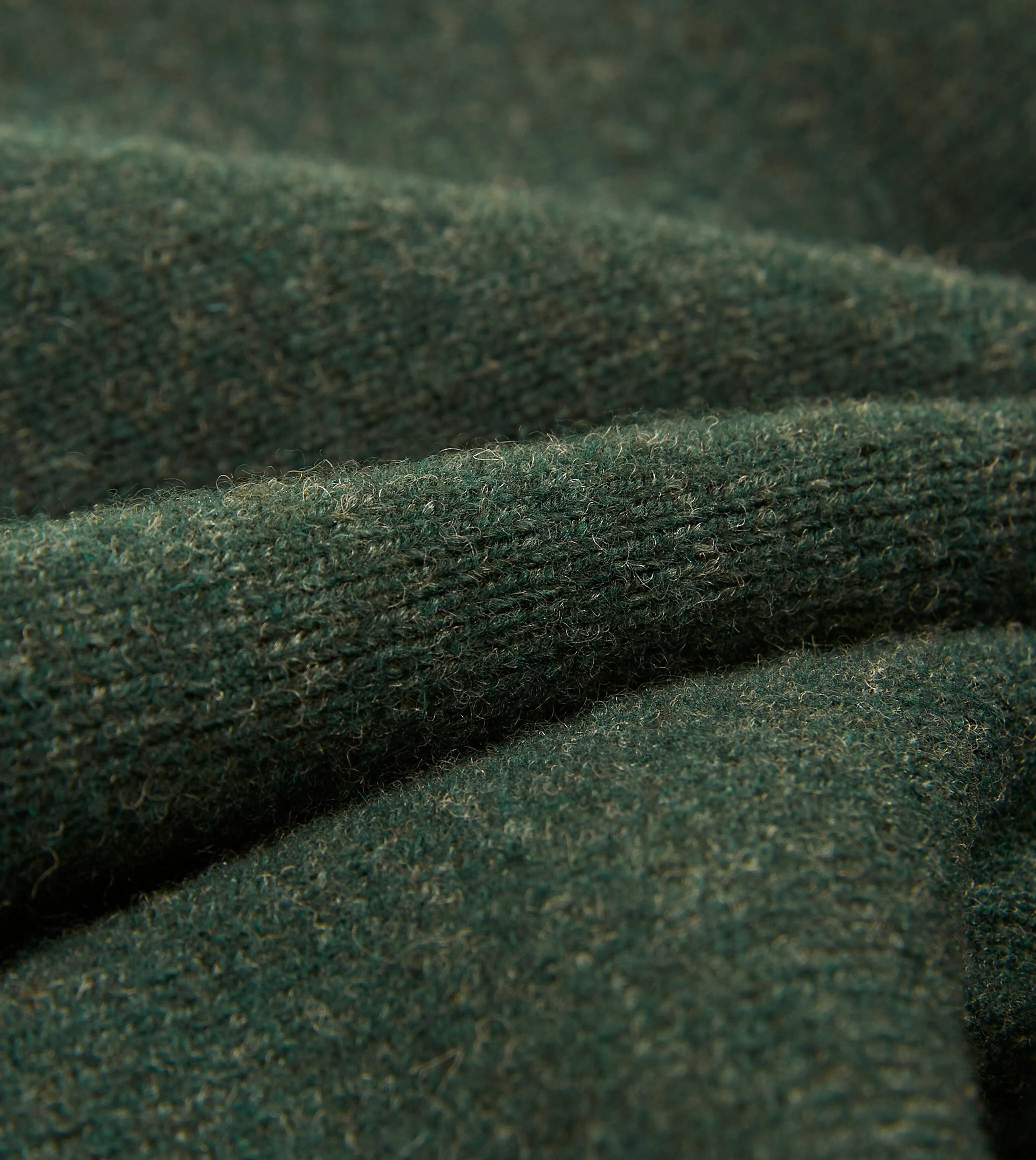 Green Lambswool Sleeveless Cardigan sold by Drake's London product image thumbnail 2