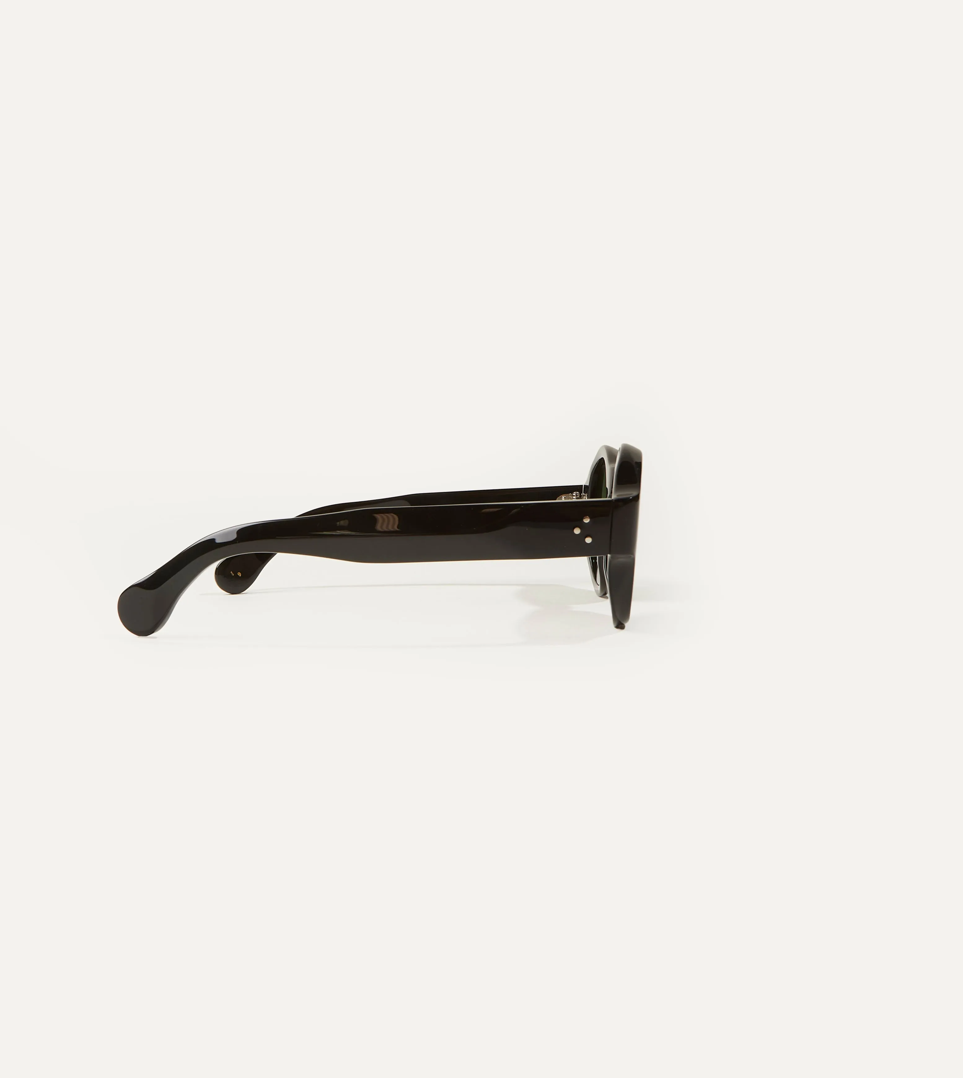 Black Acetate Jules Sunglasses sold by Drake's London product image thumbnail 5