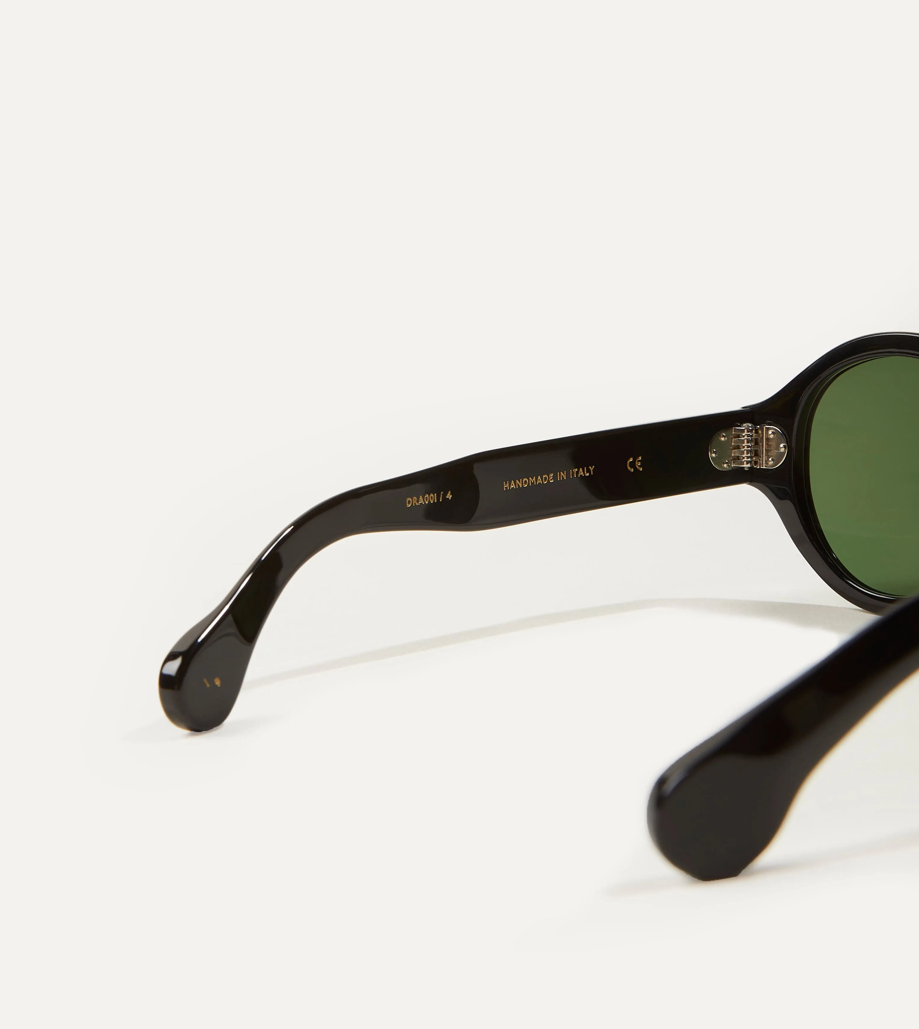 Black Acetate Jules Sunglasses sold by Drake's London product image thumbnail 3