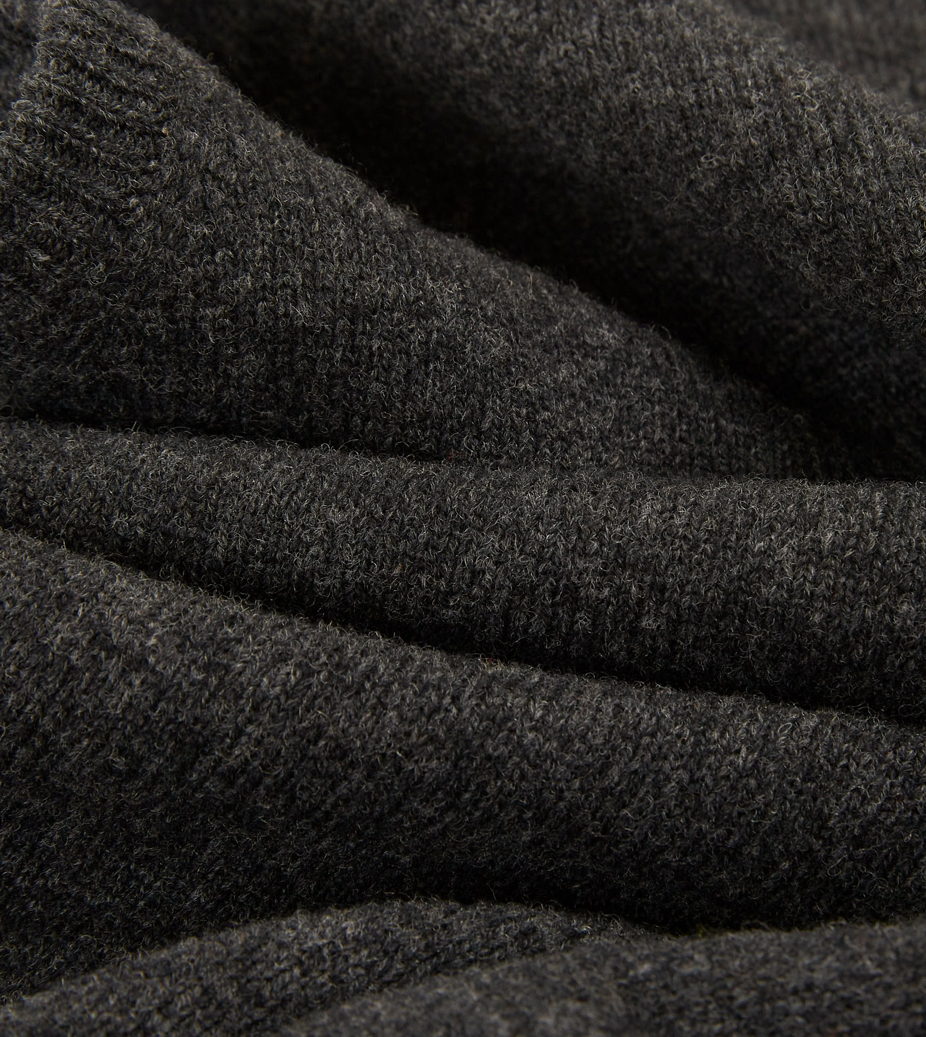 Charcoal Lambswool Sleeveless Cardigan sold by Drake's London product image thumbnail 2