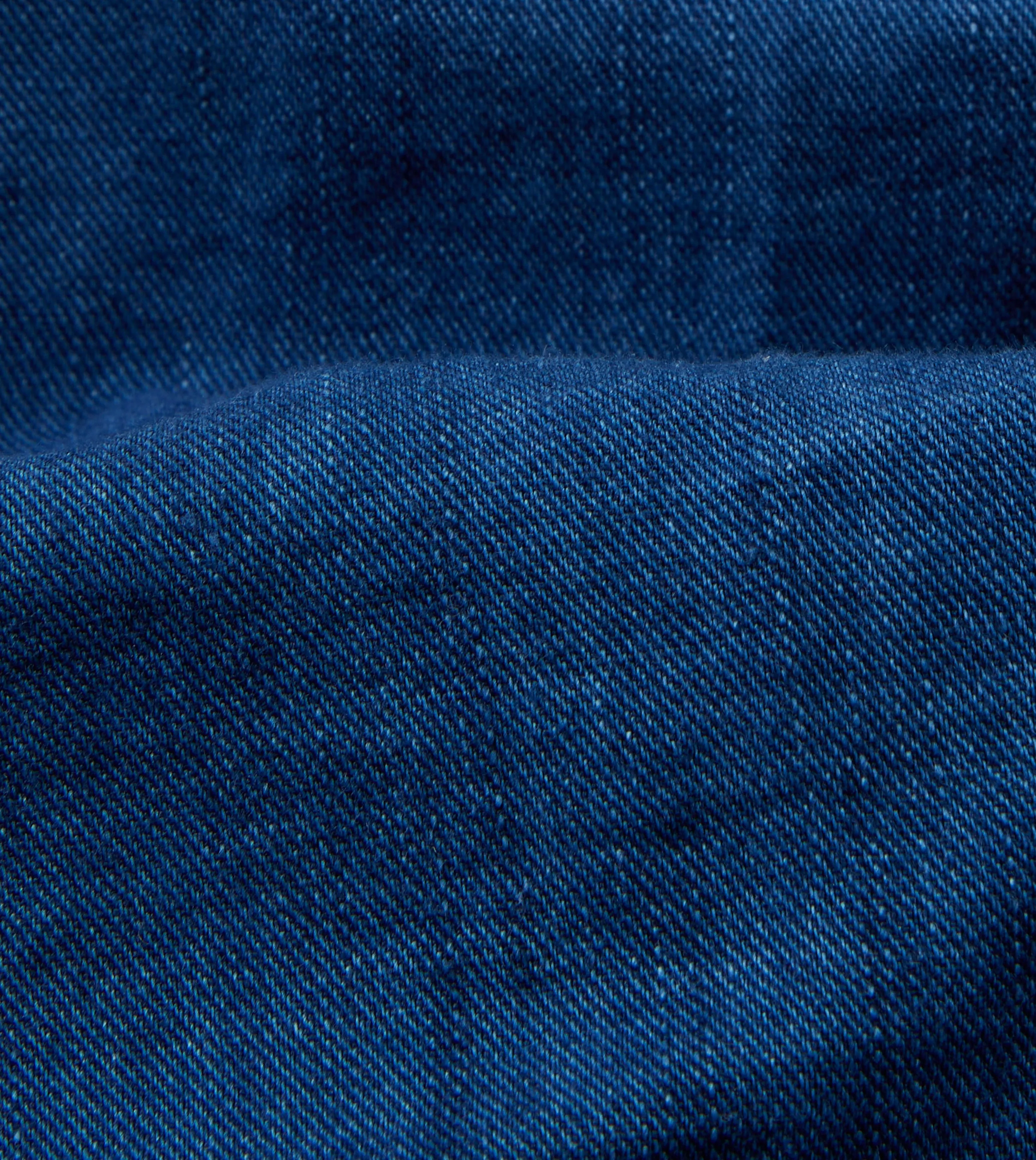 Blue Cotton Linen Two-Pocket Work Shirt sold by Drake's London product image thumbnail 2