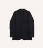 Navy Harris Tweed Games Blazer Mk. VII sold by Drake's London