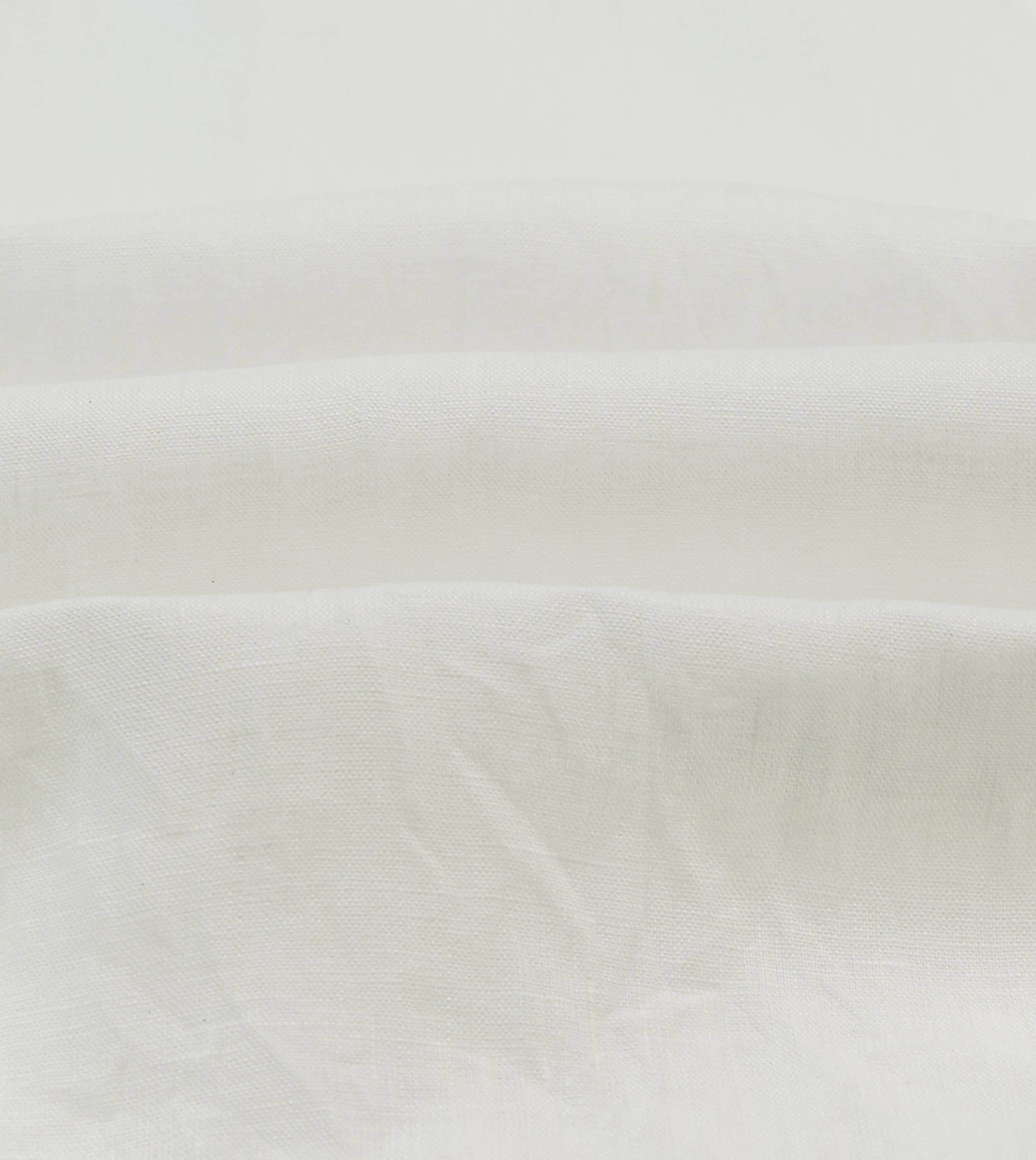 Ecru Linen Spread Collar Shirt sold by Drake's London product image thumbnail 2