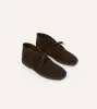 Clifford Desert Boot Dark Brown Suede sold by Drake's London