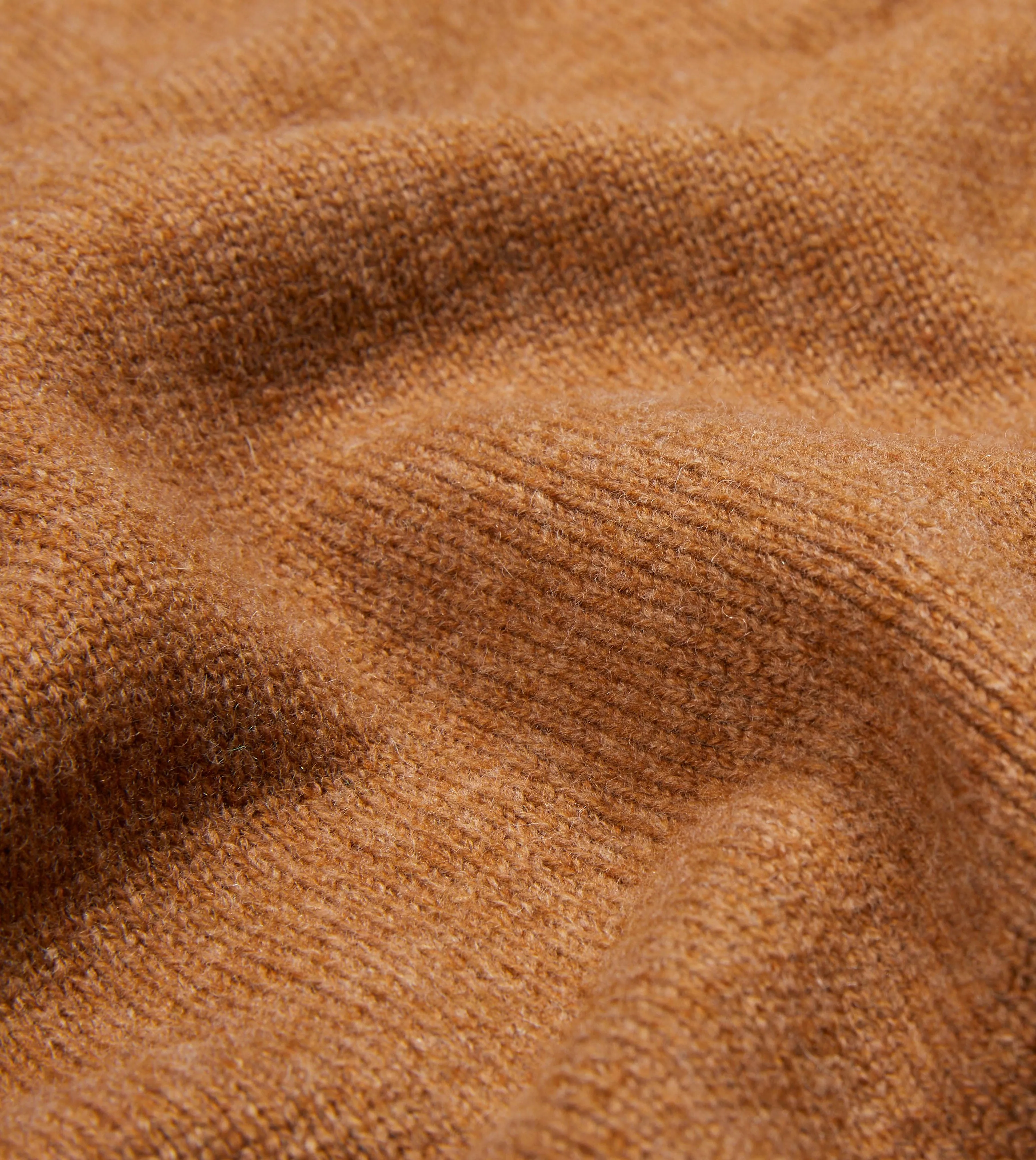 Brown Lambswool 6 Button Cardigan sold by Drake's London product image thumbnail 2