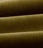 Olive Mid-Wale Corduroy Single Pleat Trouser sold by Drake's London