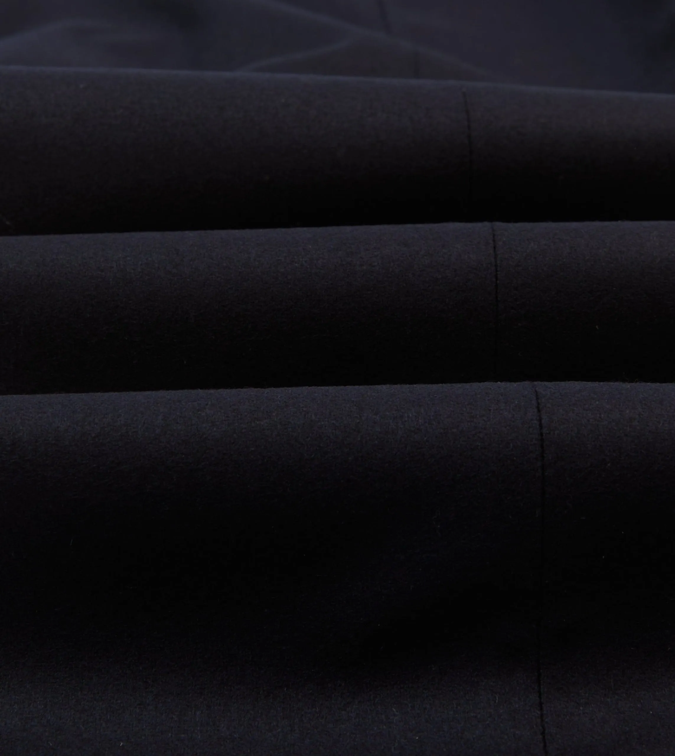 Navy Wool Flannel Flat Front Trousers sold by Drake's London product image thumbnail 2