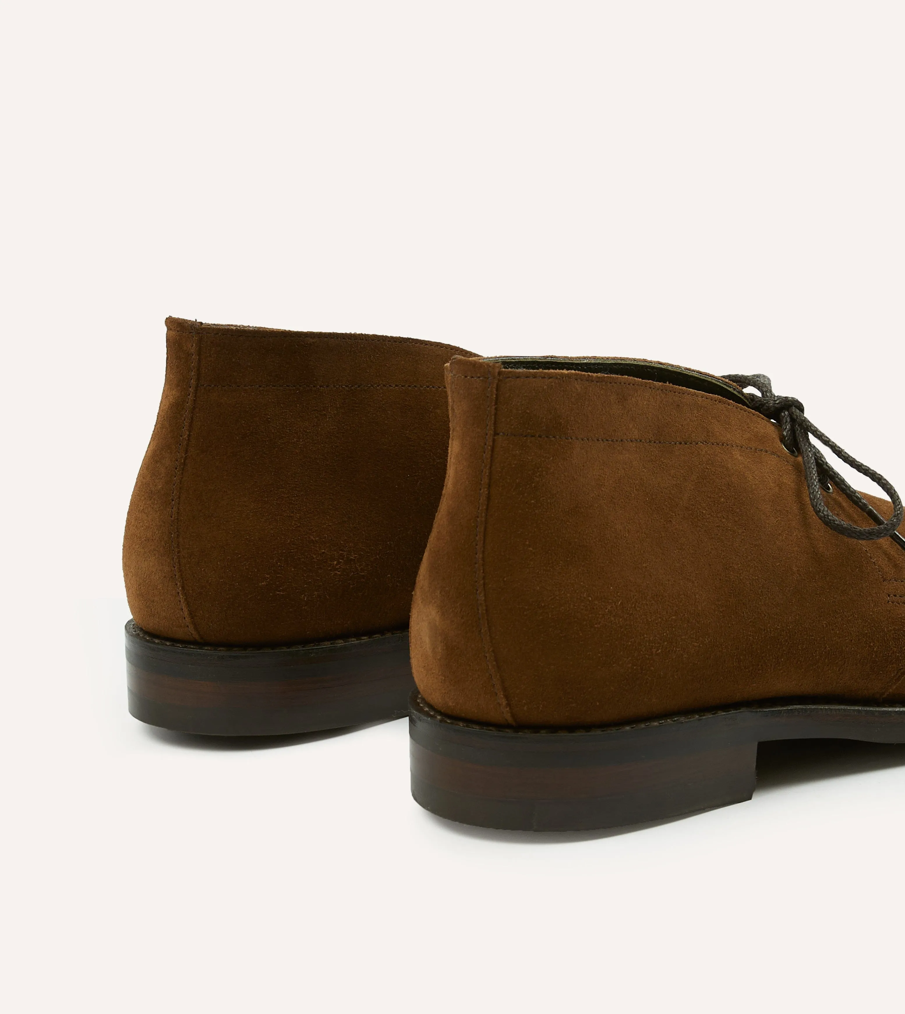 Snuff Suede Murphy Goodyear Welted Chukka Boot sold by Drake's London product image thumbnail 5