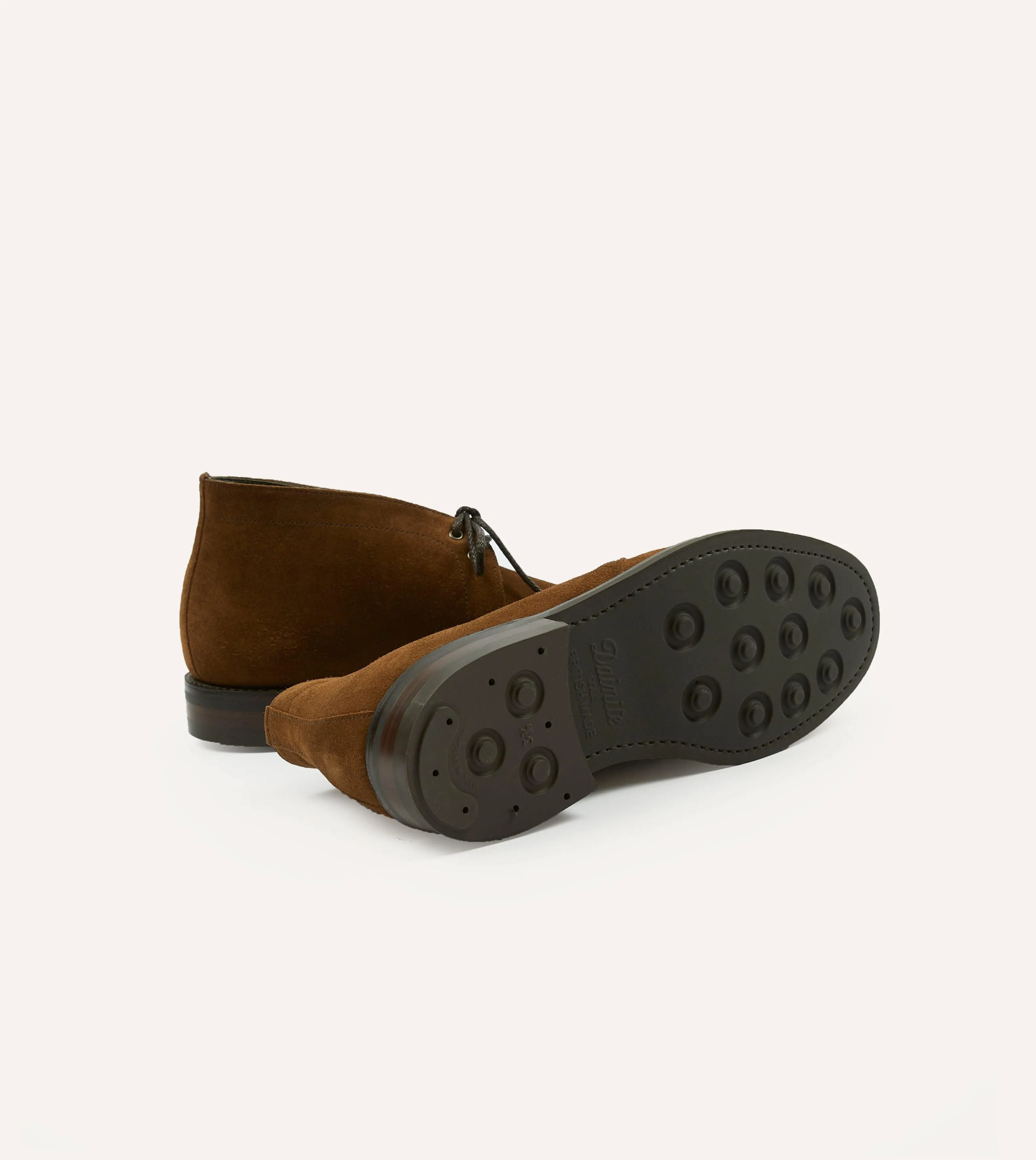 Snuff Suede Murphy Goodyear Welted Chukka Boot sold by Drake's London product image thumbnail 2