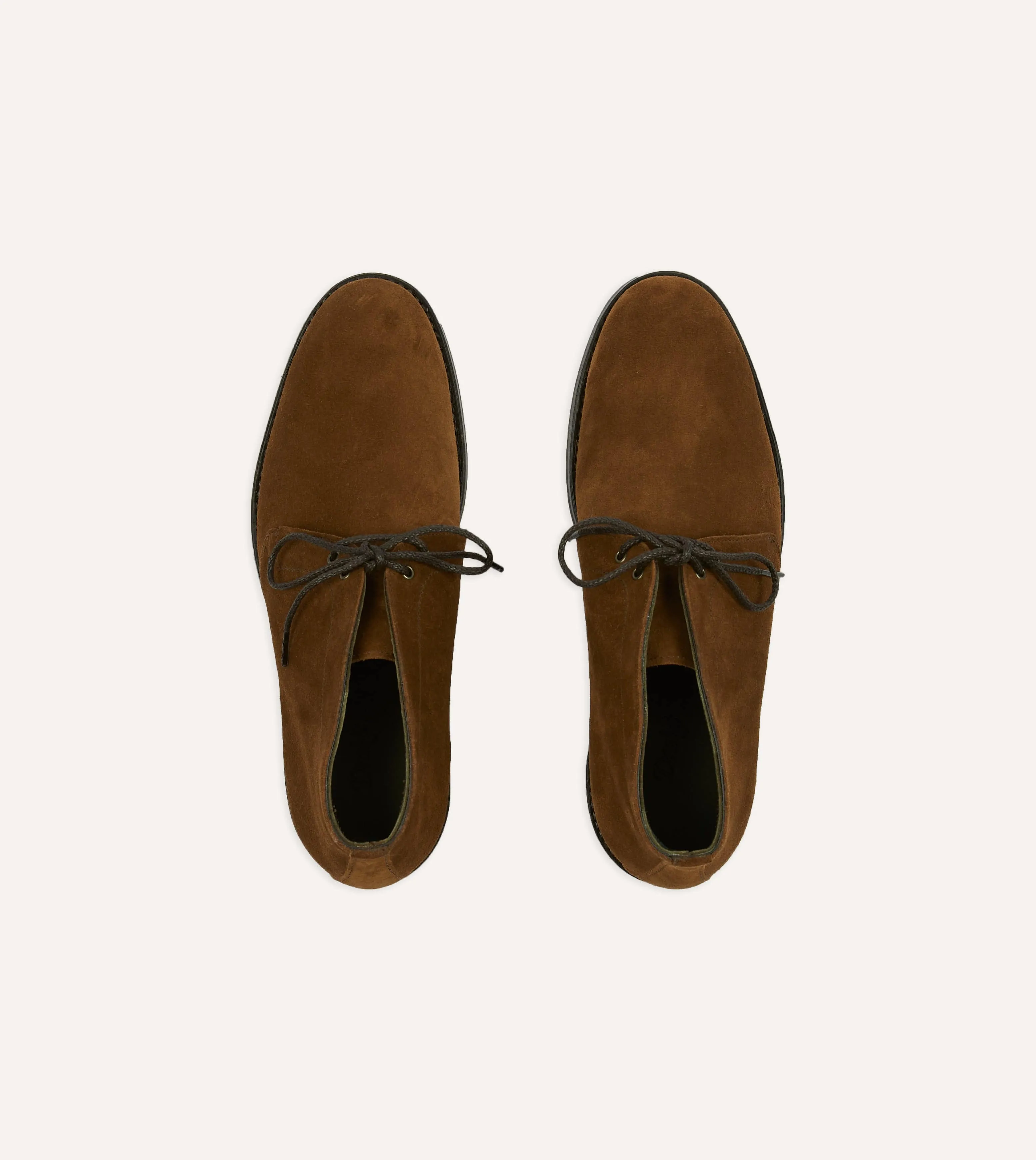 Snuff Suede Murphy Goodyear Welted Chukka Boot sold by Drake's London product image thumbnail 4