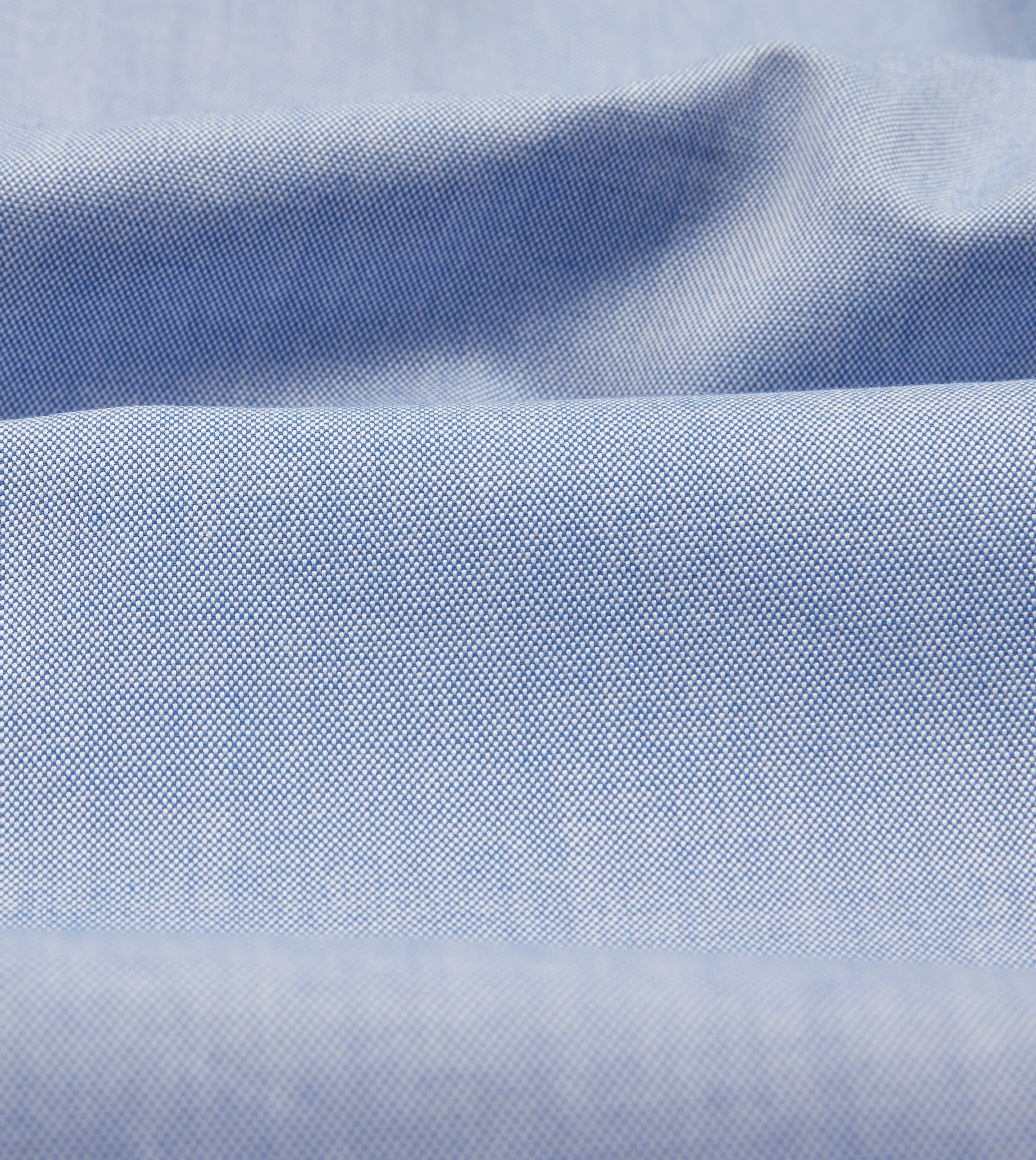 Navy Pinpoint Oxford Cotton Cloth Button-Down Shirt sold by Drake's London product image thumbnail 2