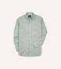 Green Pinpoint Oxford Cotton Cloth Button-Down Shirt sold by Drake's London