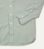 Green Pinpoint Oxford Cotton Cloth Button-Down Shirt sold by Drake's London