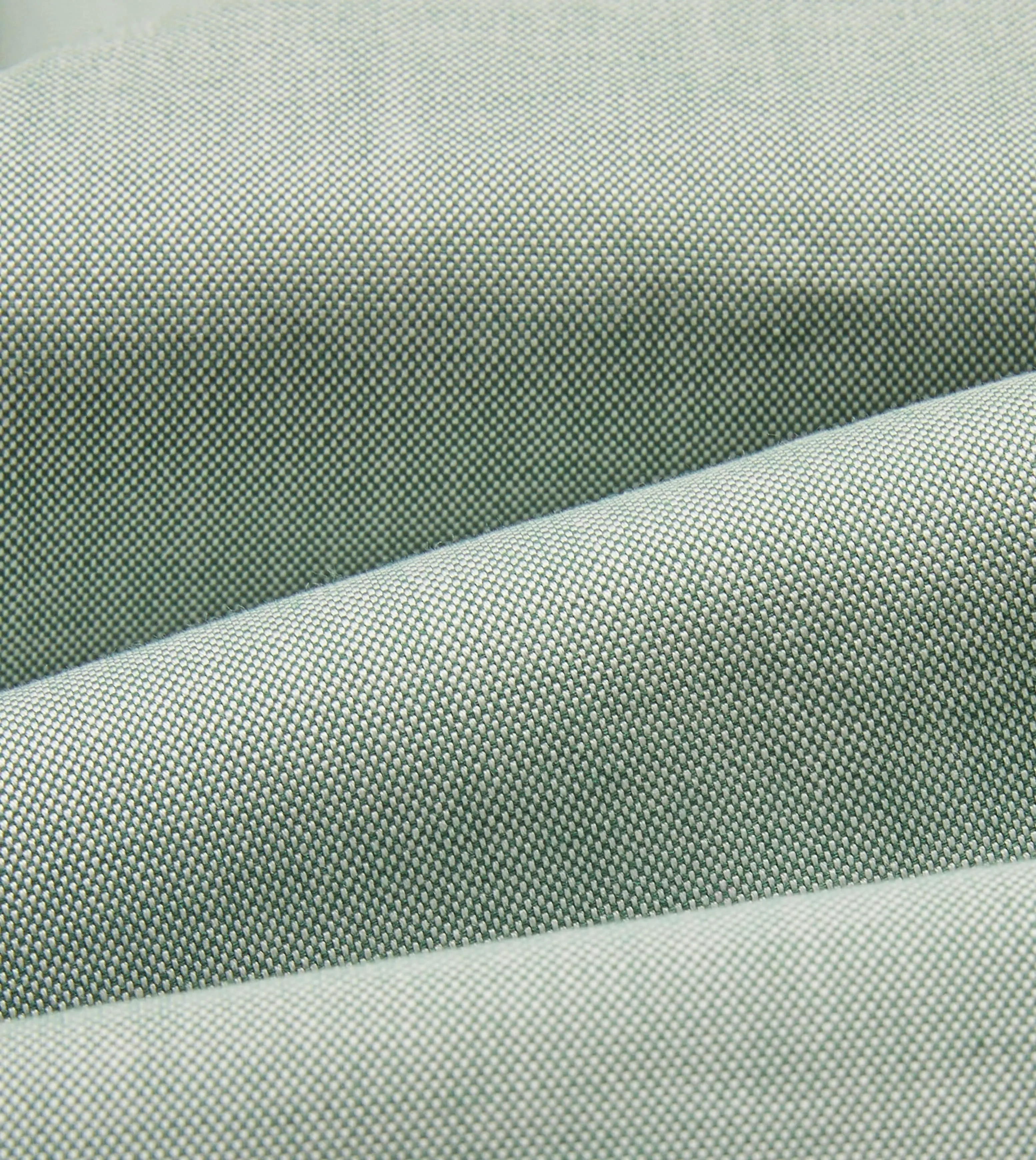 Green Pinpoint Oxford Cotton Cloth Button-Down Shirt sold by Drake's London product image thumbnail 2