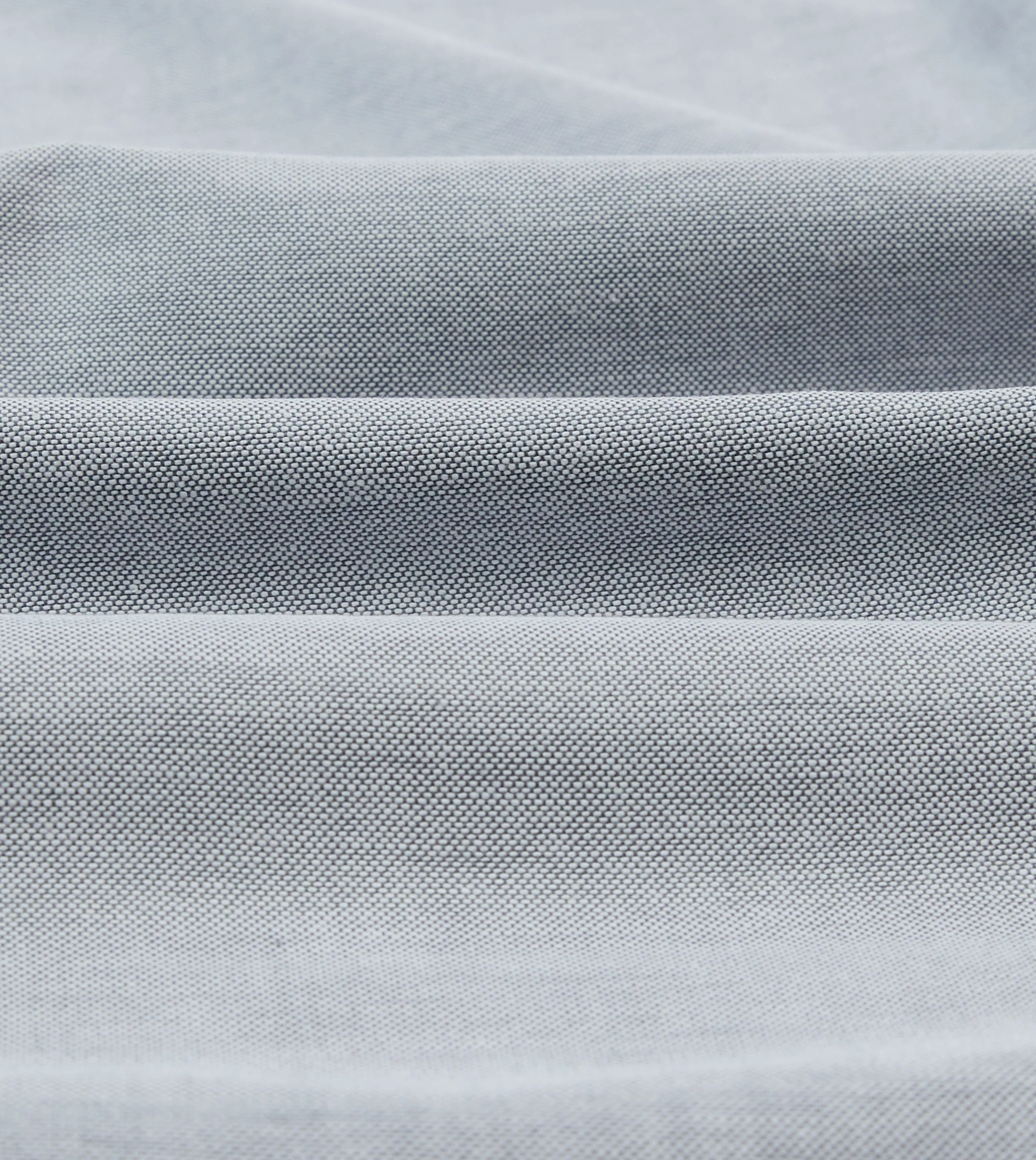 Grey Cotton Oxford Cloth Button-Down Shirt sold by Drake's London product image thumbnail 2