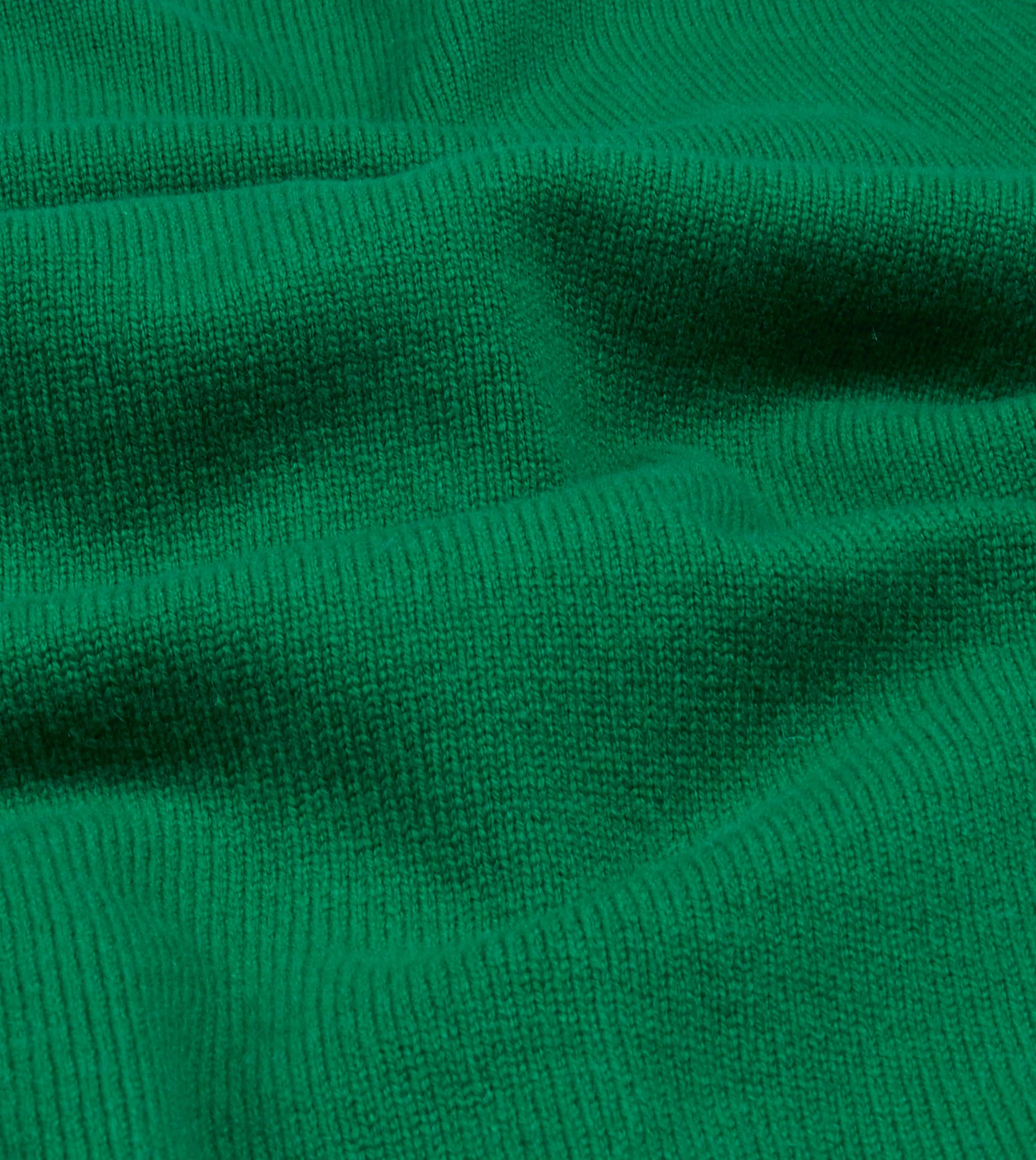 Green Lambswool 6 Button Cardigan sold by Drake's London product image thumbnail 2