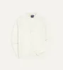 Ecru Lambswool 6 Button Cardigan sold by Drake's London
