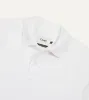 White Piqué Cotton Polo Shirt sold by Drake's London