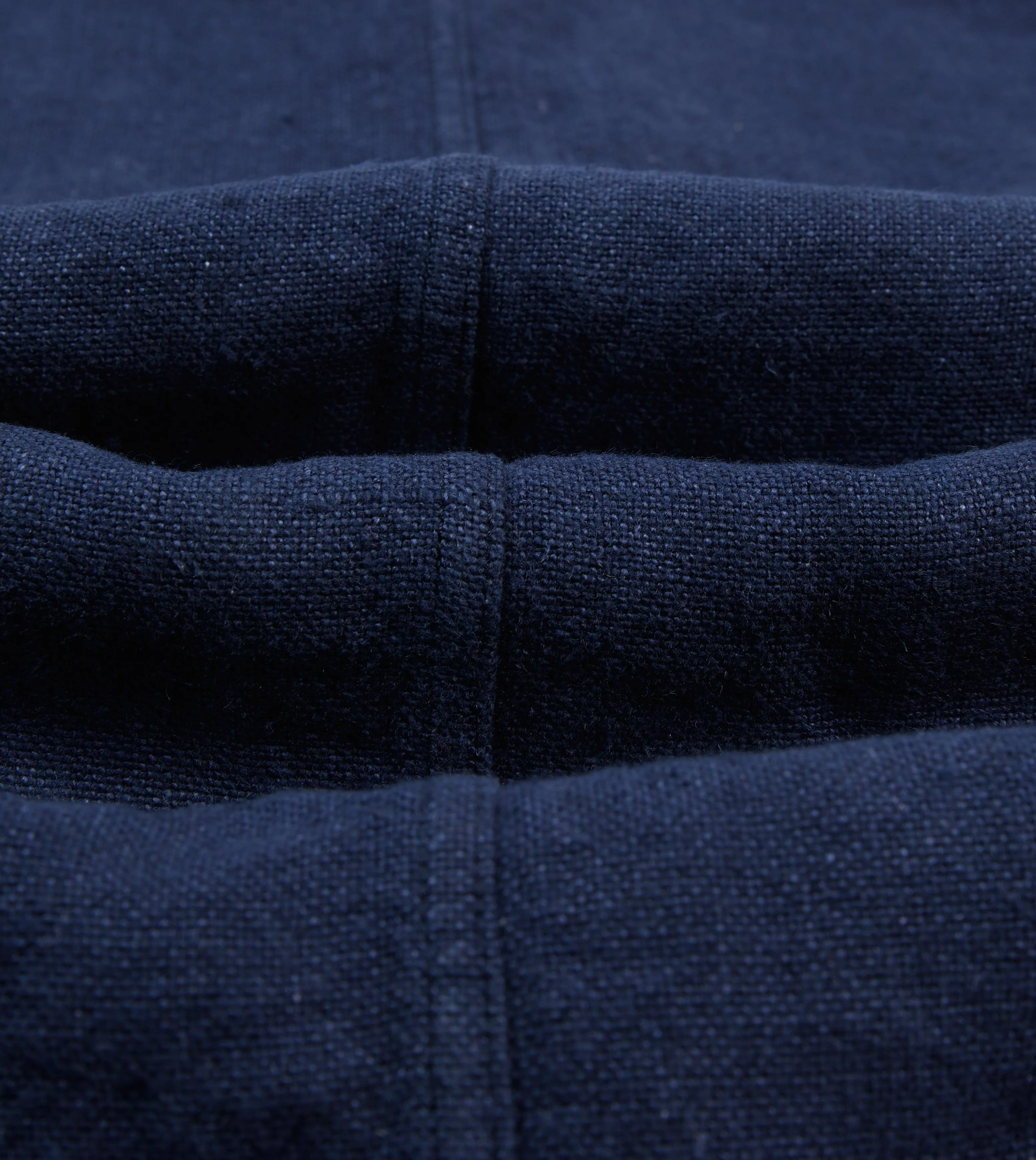 Navy Linen Five-Pocket Chore Jacket sold by Drake's London product image thumbnail 2