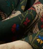 Green Unicorn Print Wool-Silk Square Scarf sold by Drake's London
