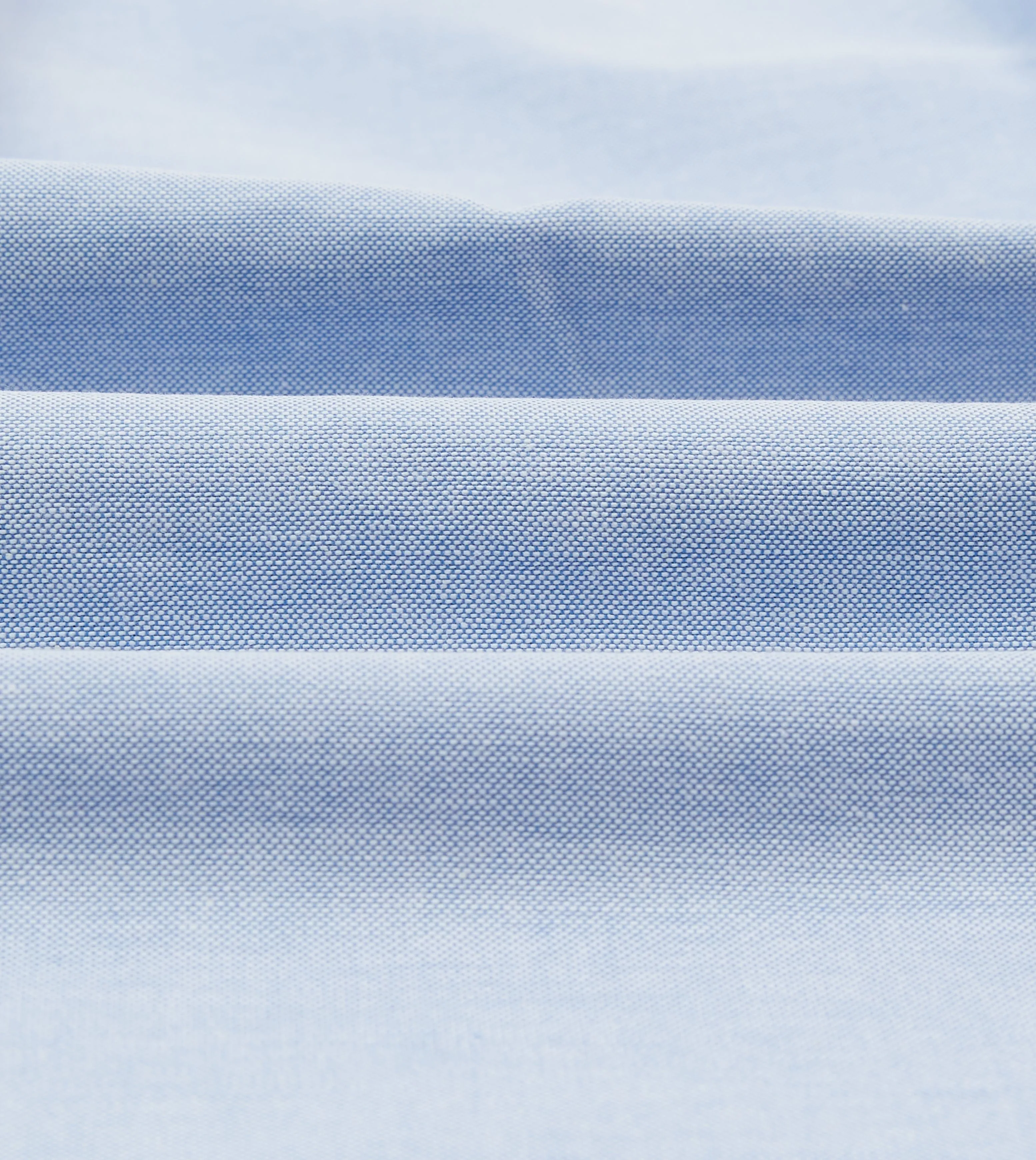 Ice Blue Cotton Oxford Cloth Button-Down Shirt sold by Drake's London product image thumbnail 2