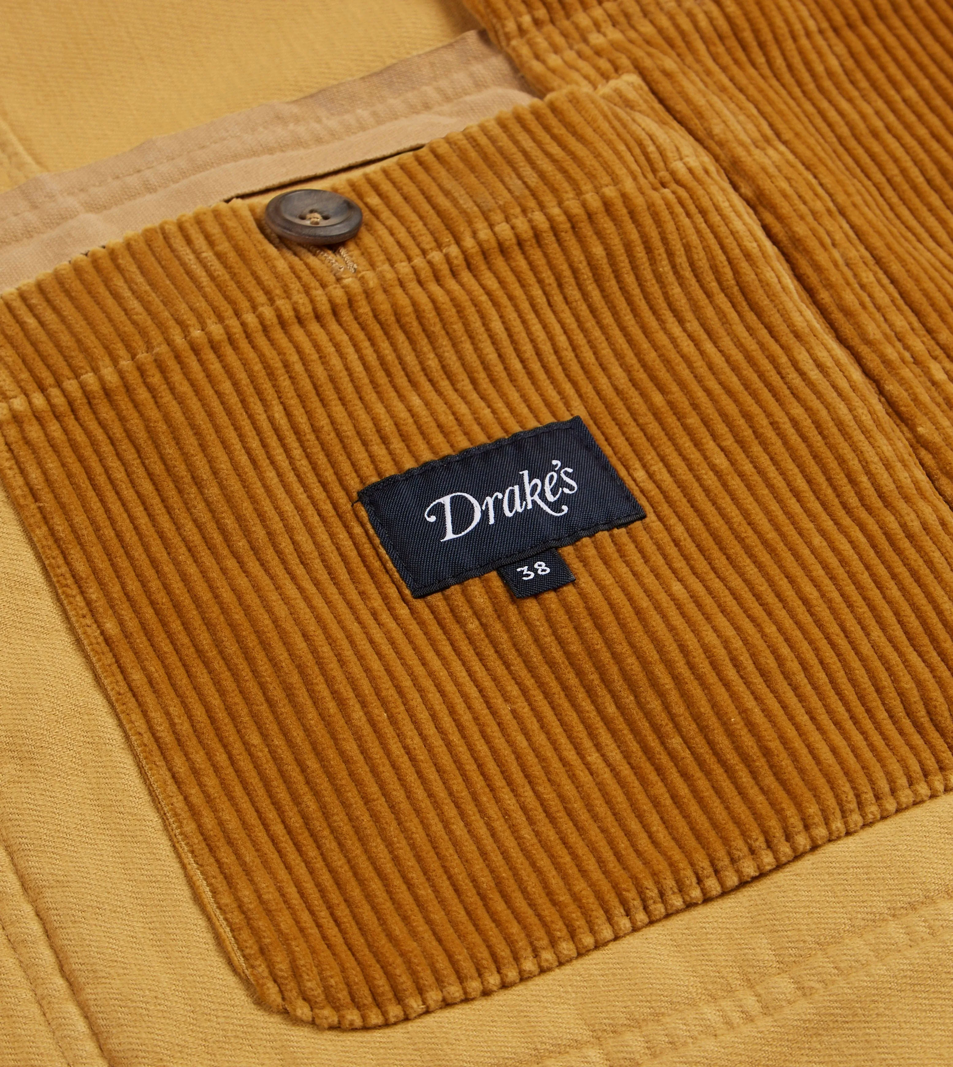 Corn Cotton Corduroy Games Blazer Mk. I sold by Drake's London product image thumbnail 5