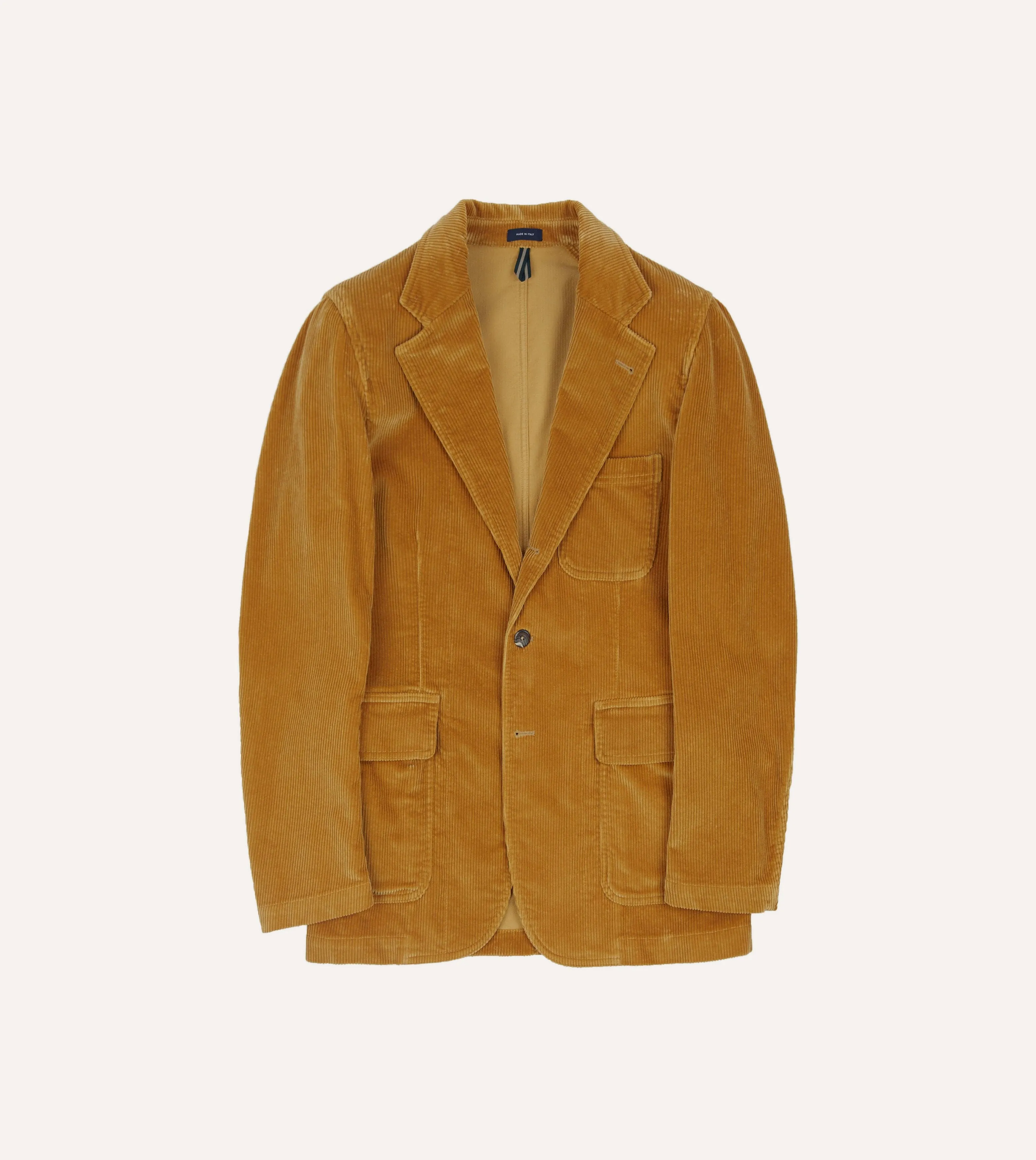 Corn Cotton Corduroy Games Blazer Mk. I sold by Drake's London
