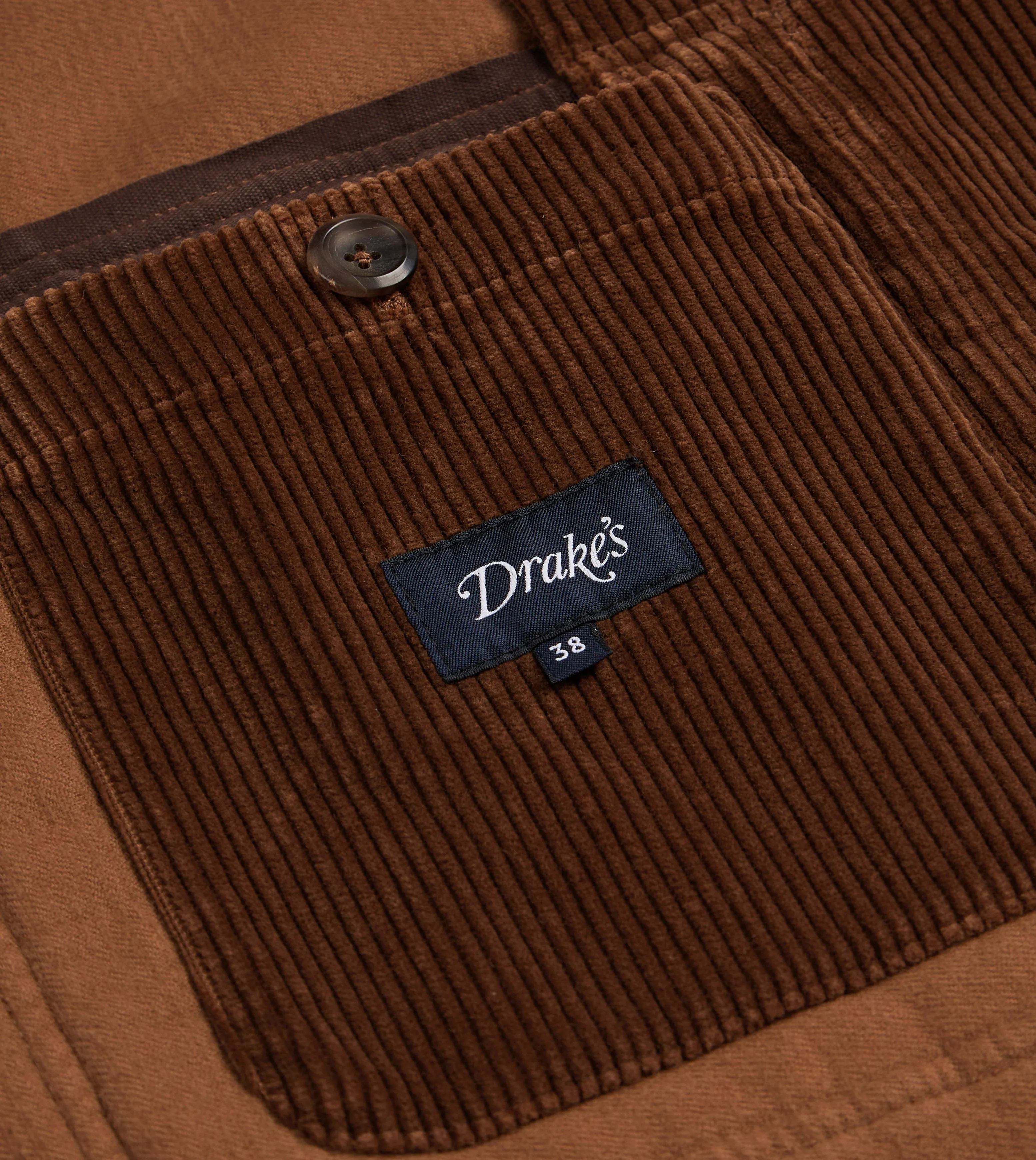 Russet Cotton Corduroy Games Blazer Mk. I sold by Drake's London product image thumbnail 5