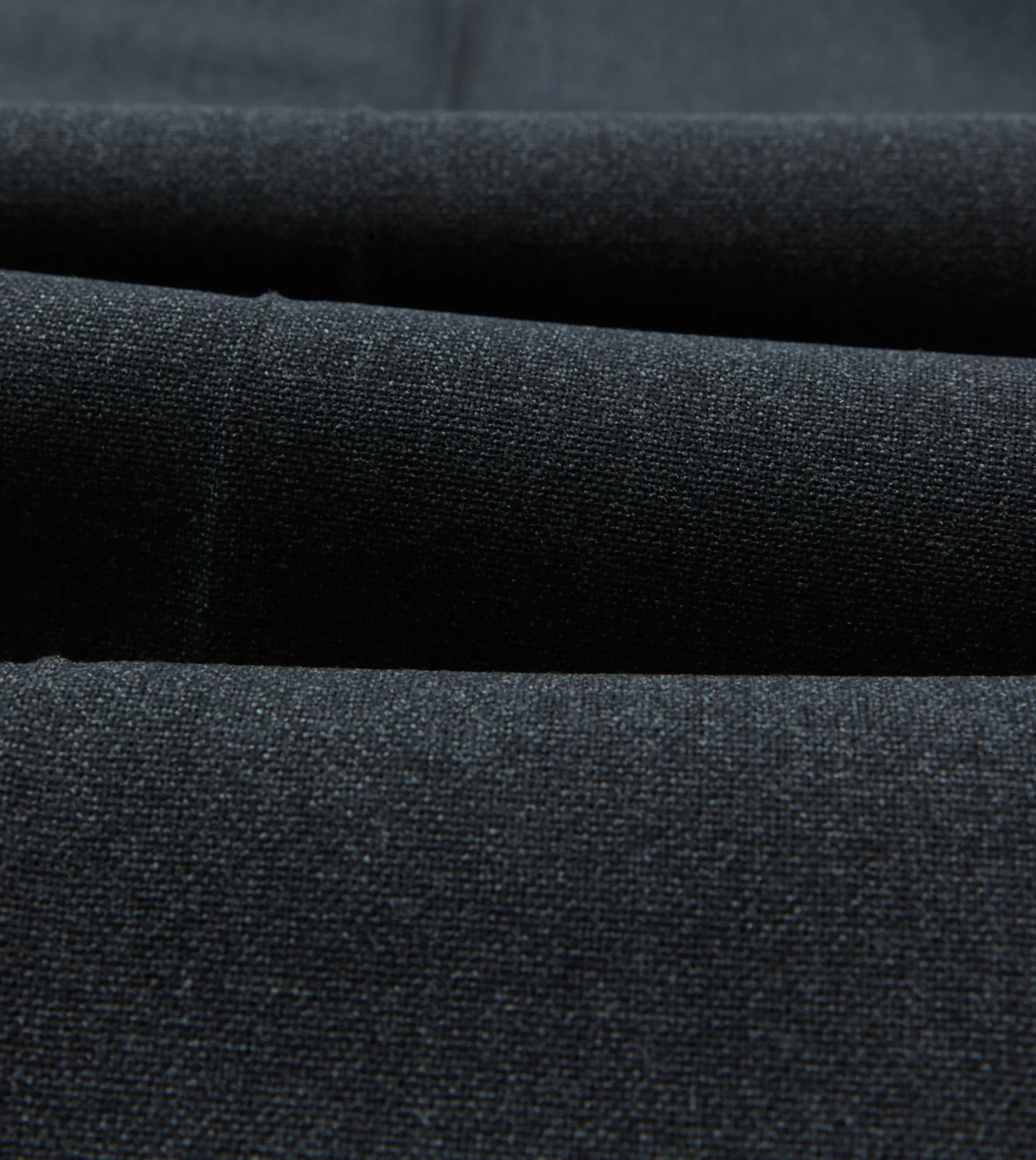 Charcoal Tropical Wool Flat Front Trouser sold by Drake's London product image thumbnail 2