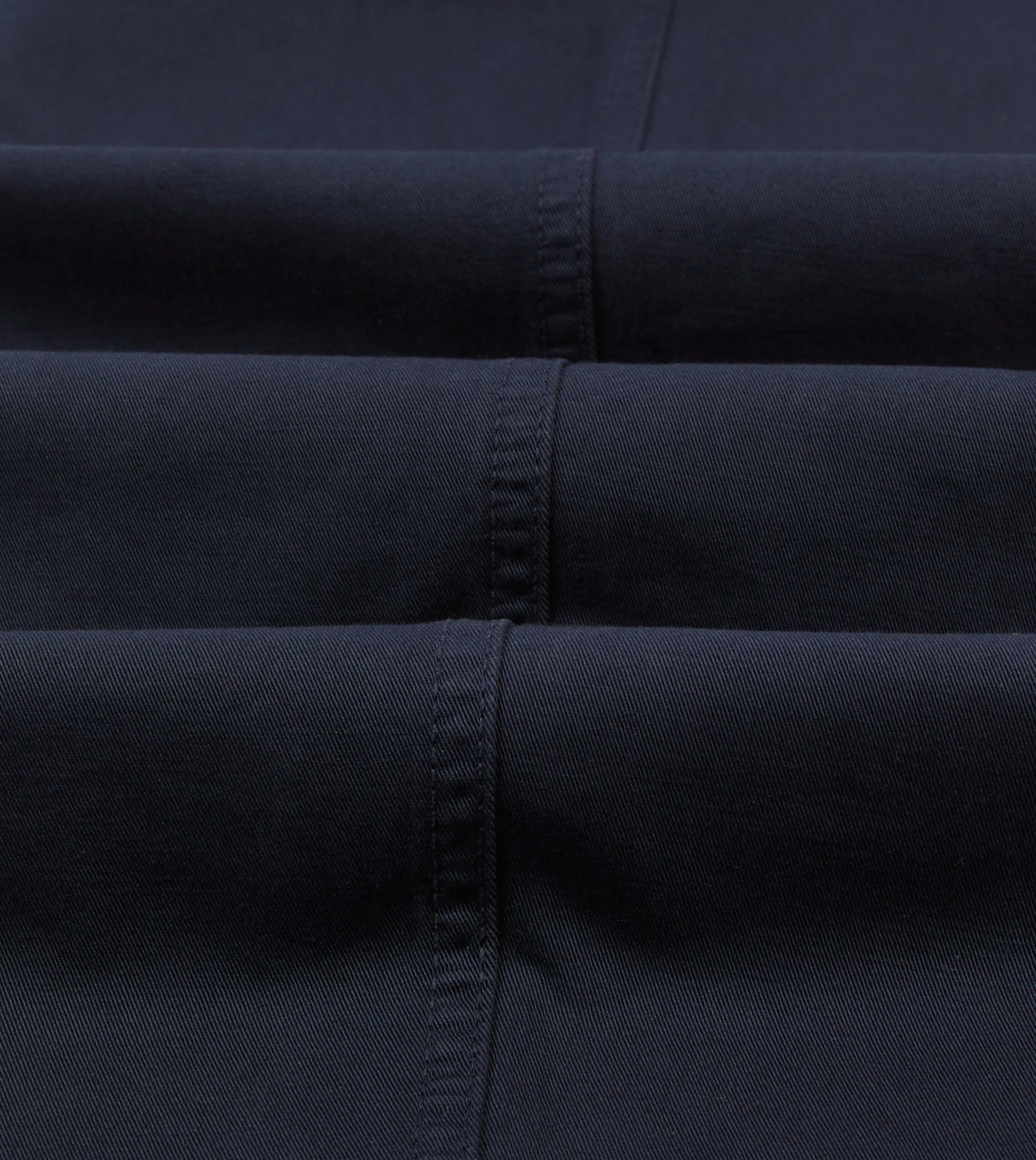 Navy Cotton Flat Front Chino sold by Drake's London product image thumbnail 2