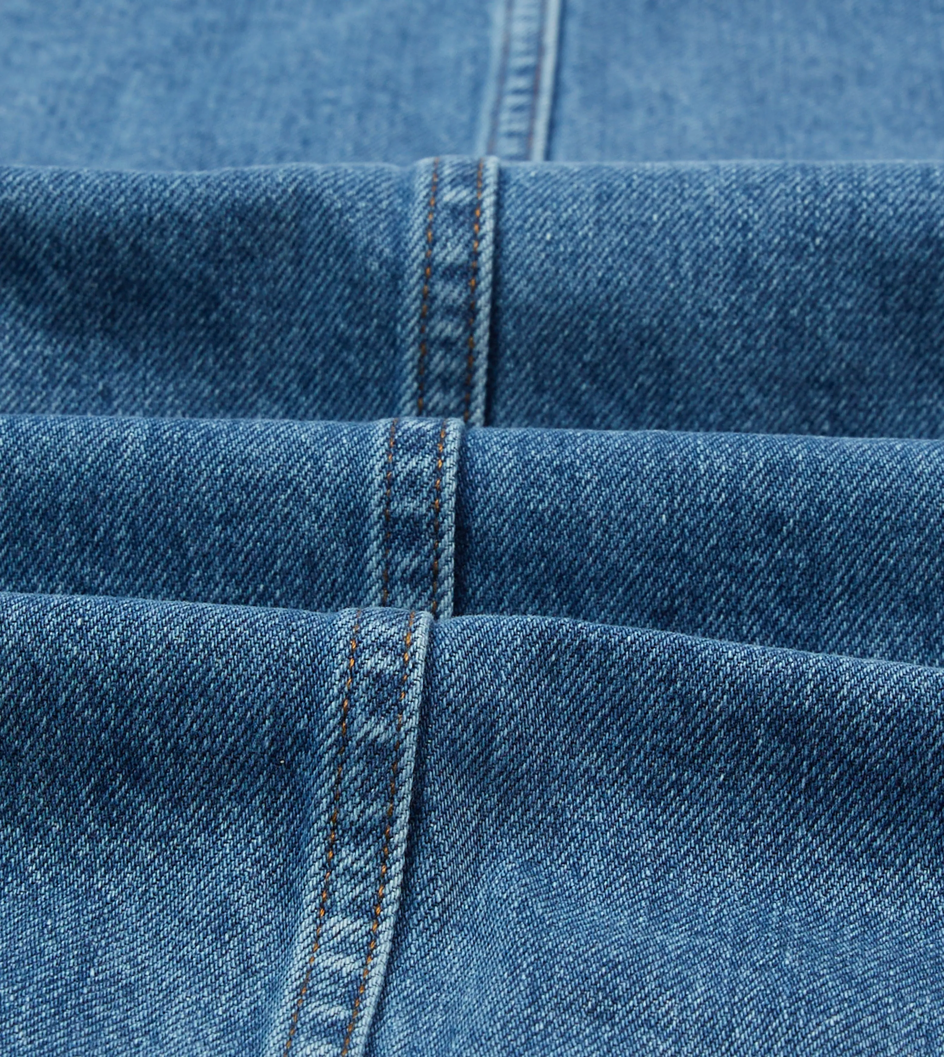 Bleach Wash Denim Work Jacket sold by Drake's London product image thumbnail 2