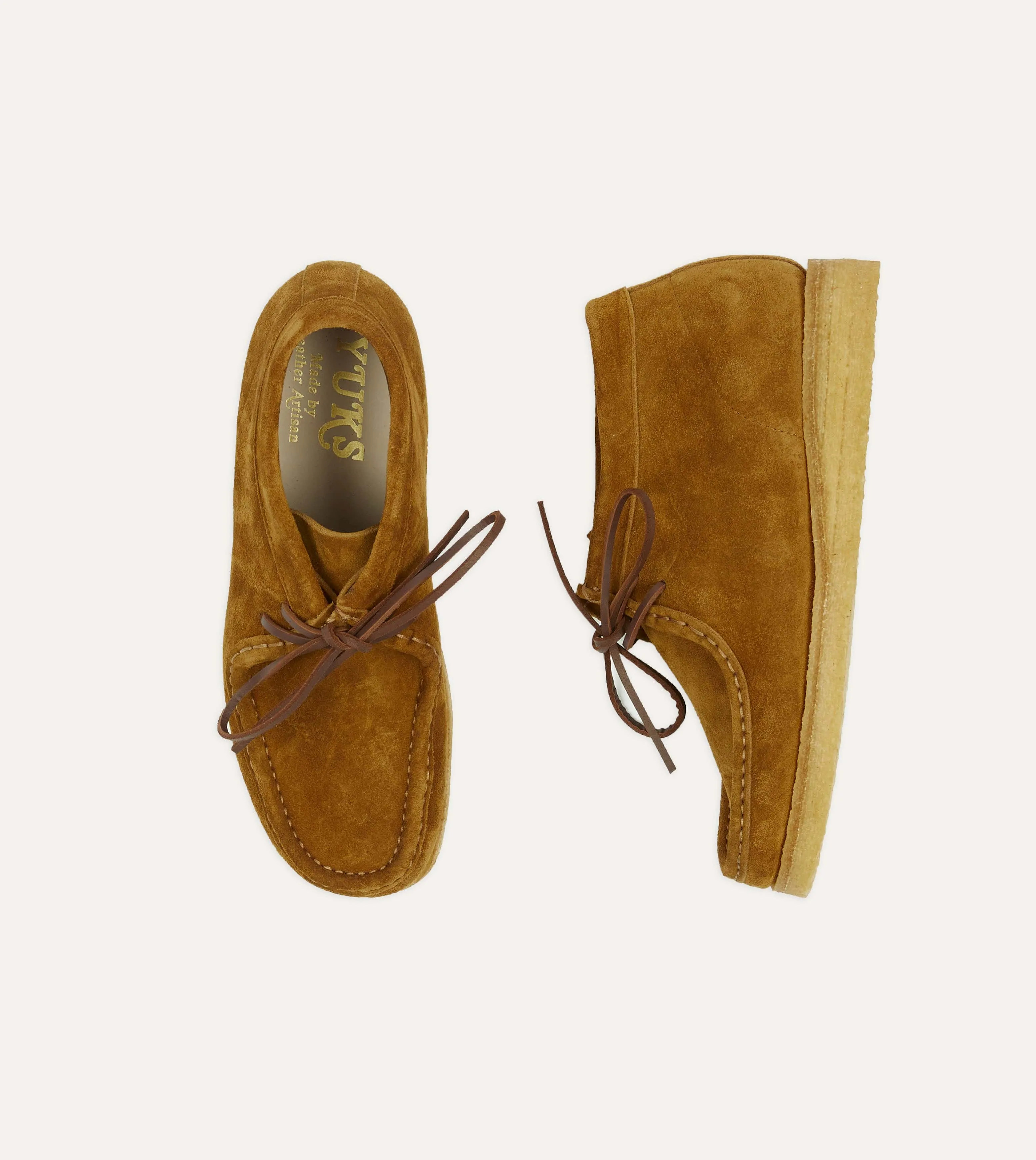 Yuketen 'Yuks' Type 2 Suede Chukka Boot sold by Drake's London product image thumbnail 3