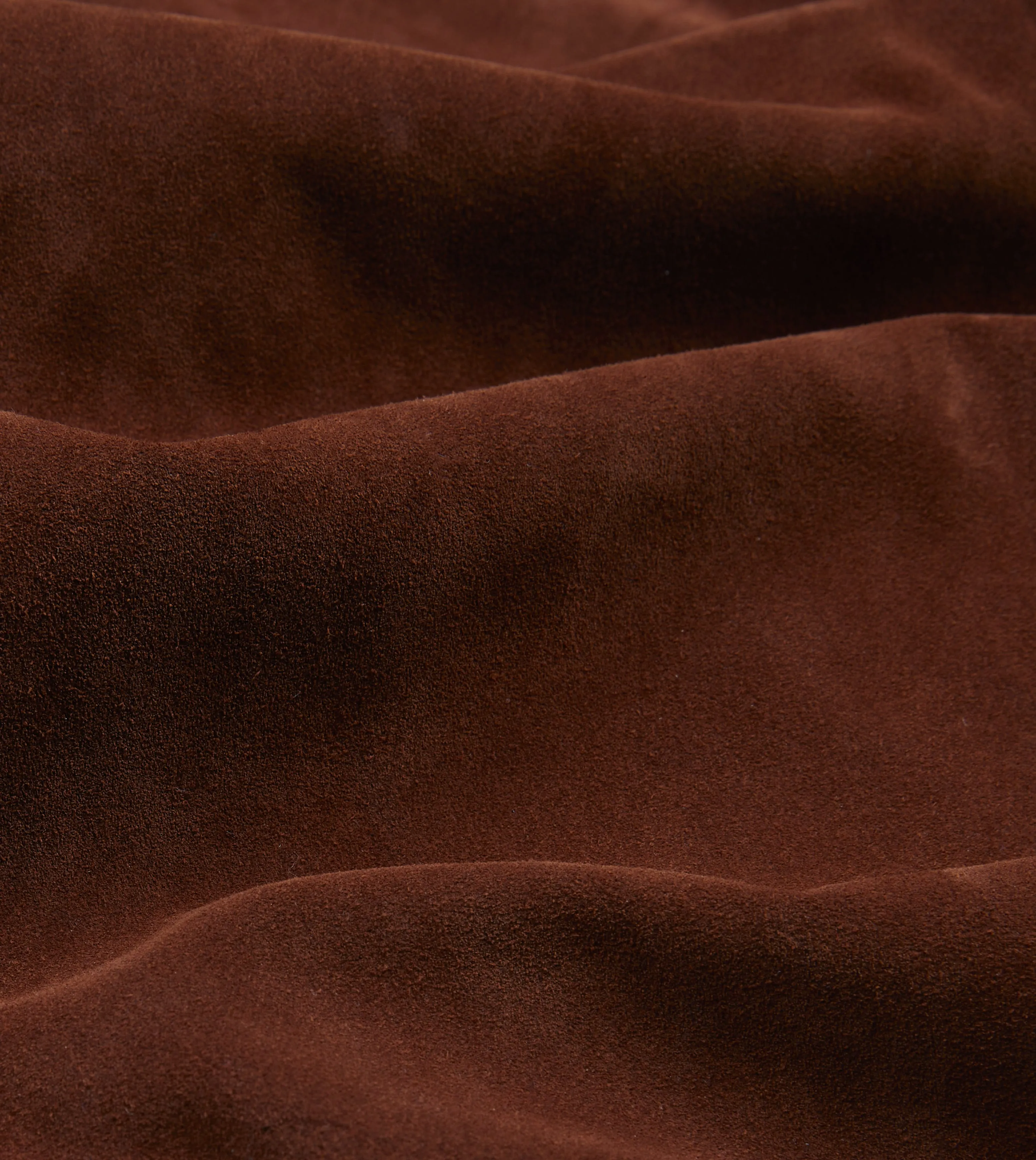 Rust Heavyweight Suede Five-Pocket Chore Jacket sold by Drake's London product image thumbnail 2