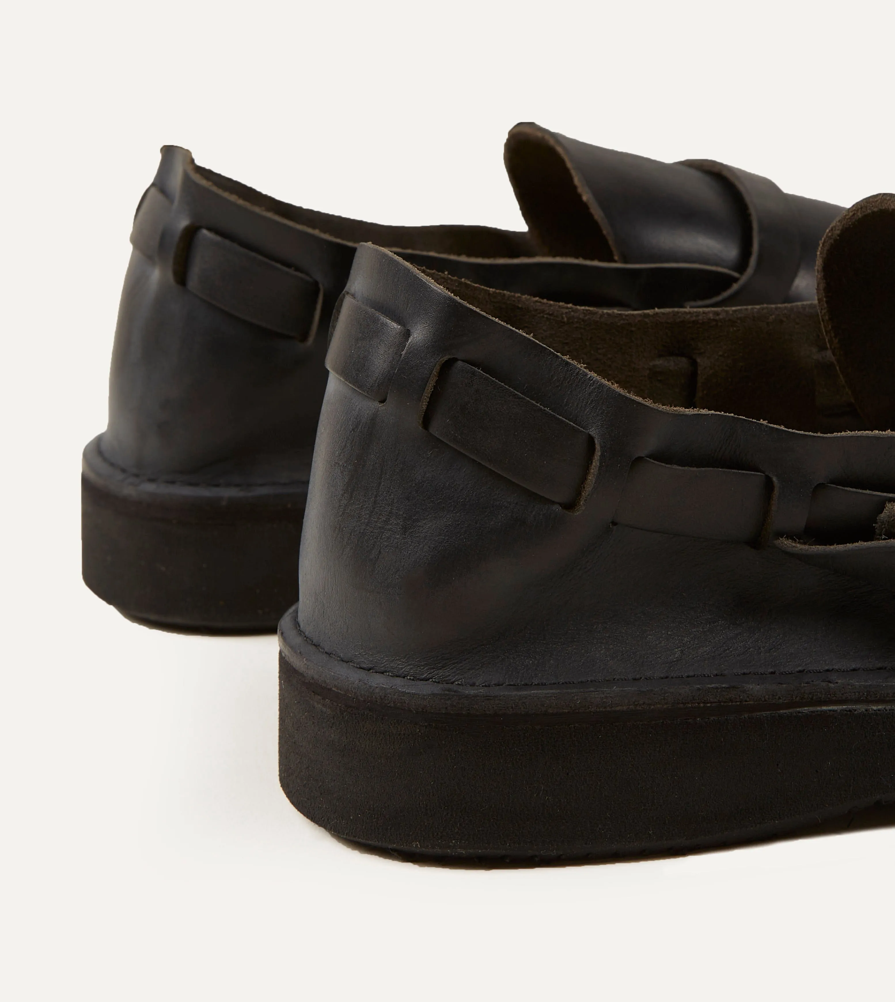 Aurora for Drake's Middle English Black Full Grain Leather Shoe sold by Drake's London product image thumbnail 5