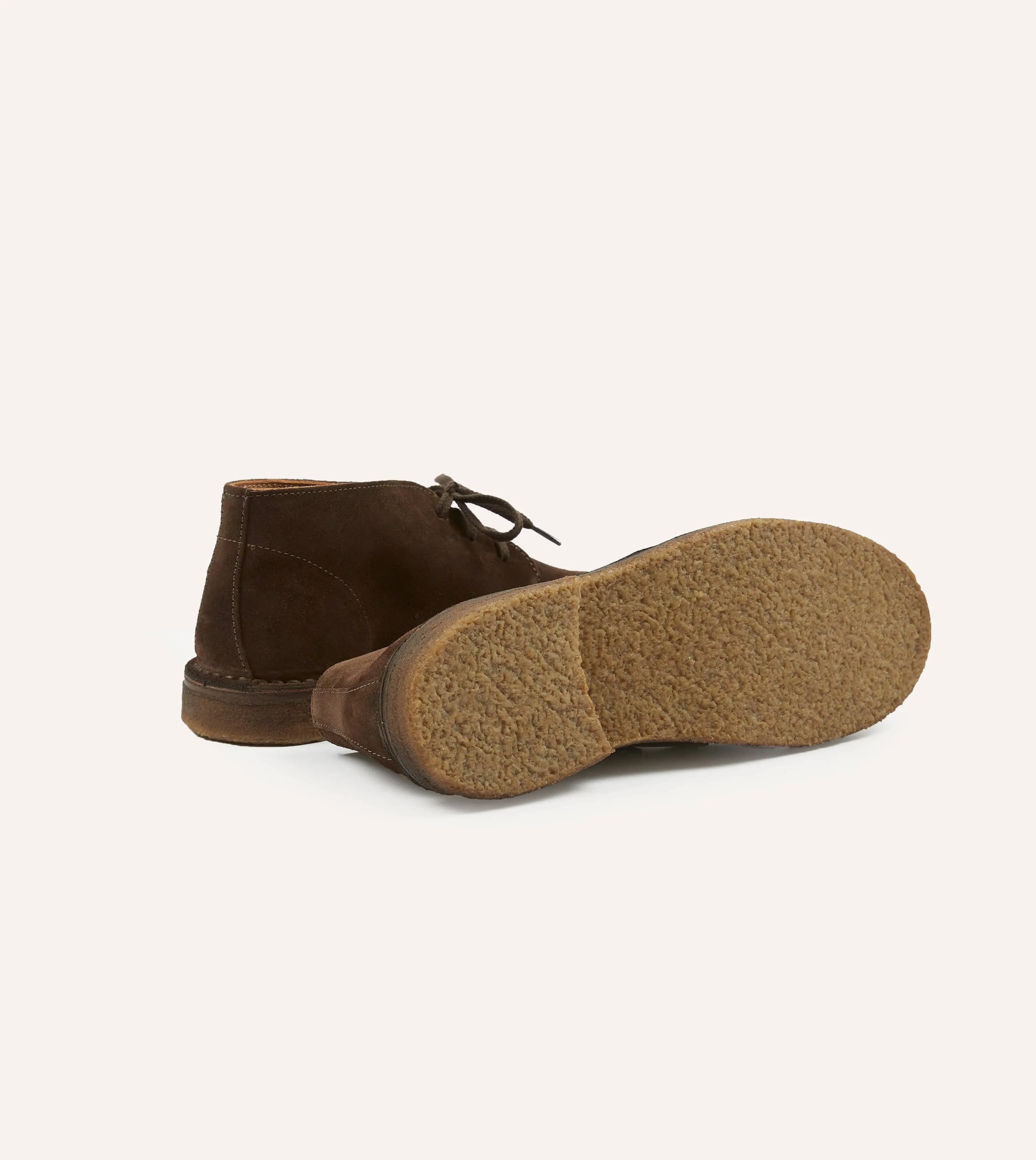 Crosby Moc-Toe Chukka Boot Brown Suede sold by Drake's London product image thumbnail 2