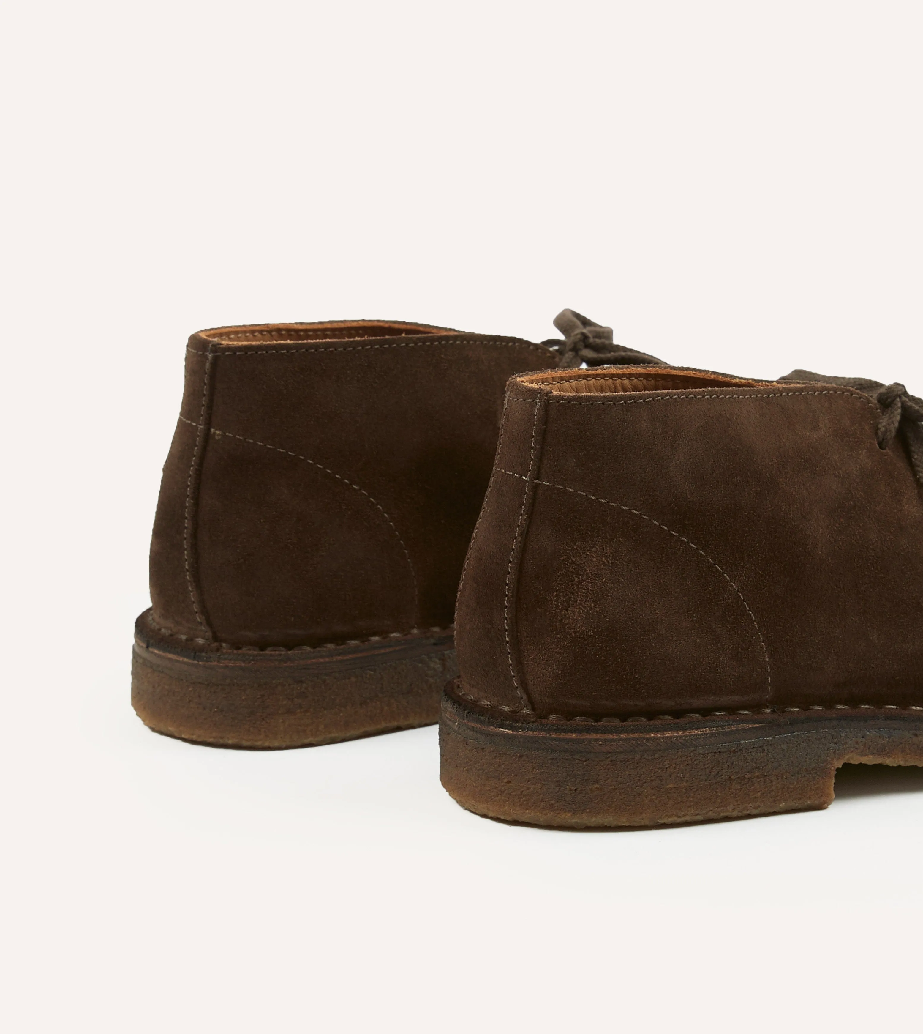 Crosby Moc-Toe Chukka Boot Brown Suede sold by Drake's London product image thumbnail 5