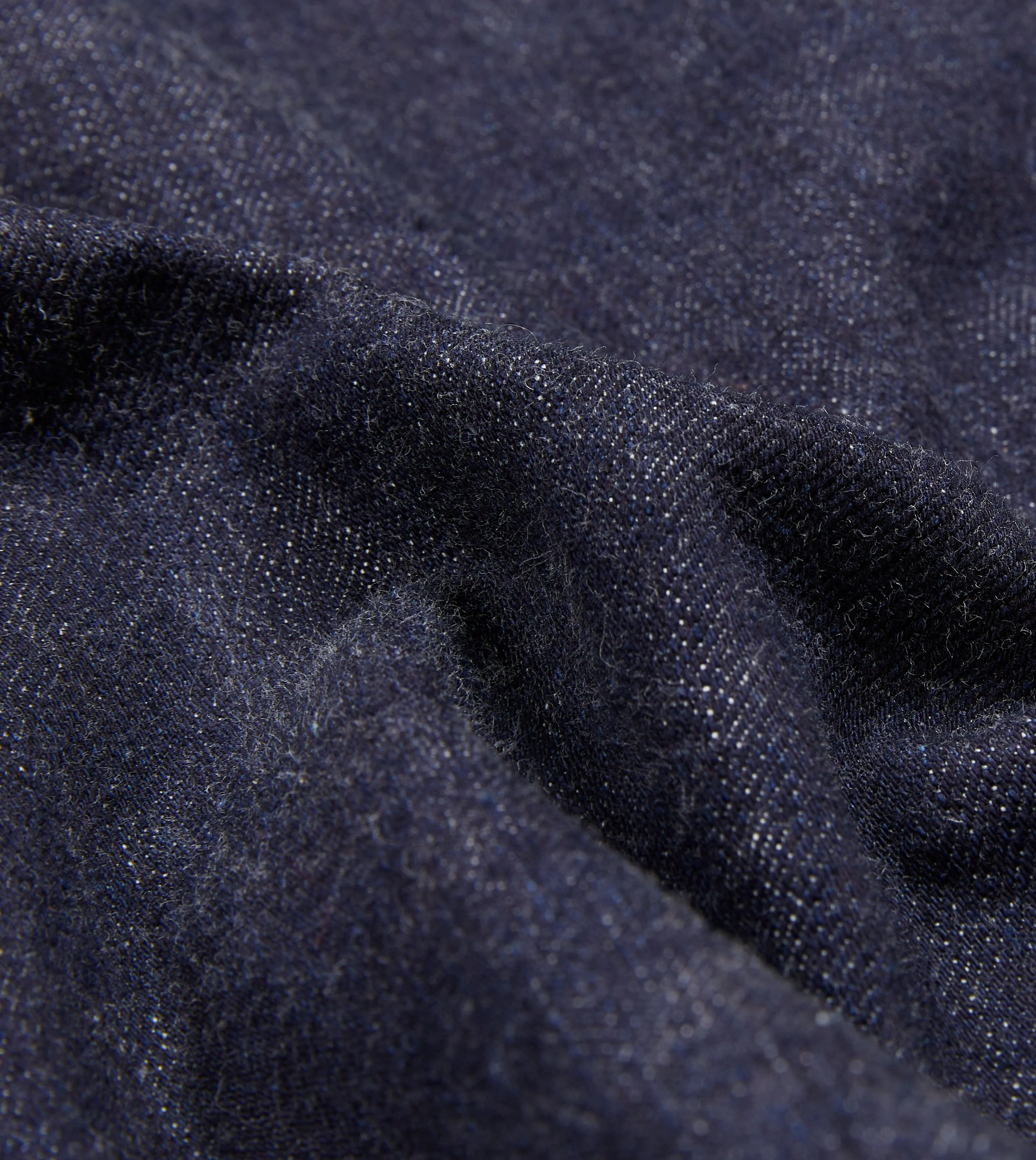 Indigo Rinse Denim Five-Pocket Chore Jacket sold by Drake's London product image thumbnail 2