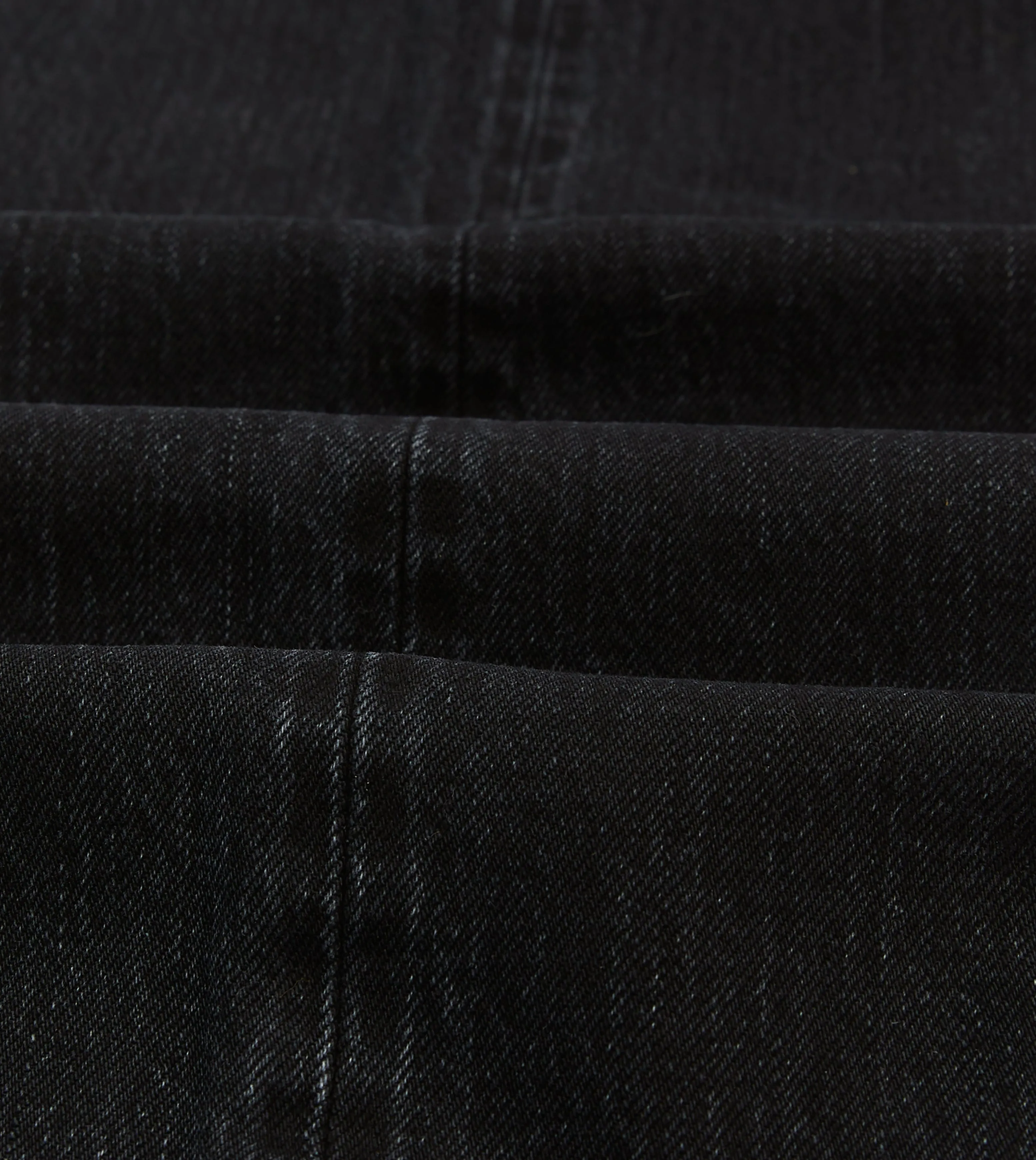 Drake's by A. Levine Black Stone Wash 12.3oz Selvedge Denim Five-Pocket Jeans sold by Drake's London product image thumbnail 2