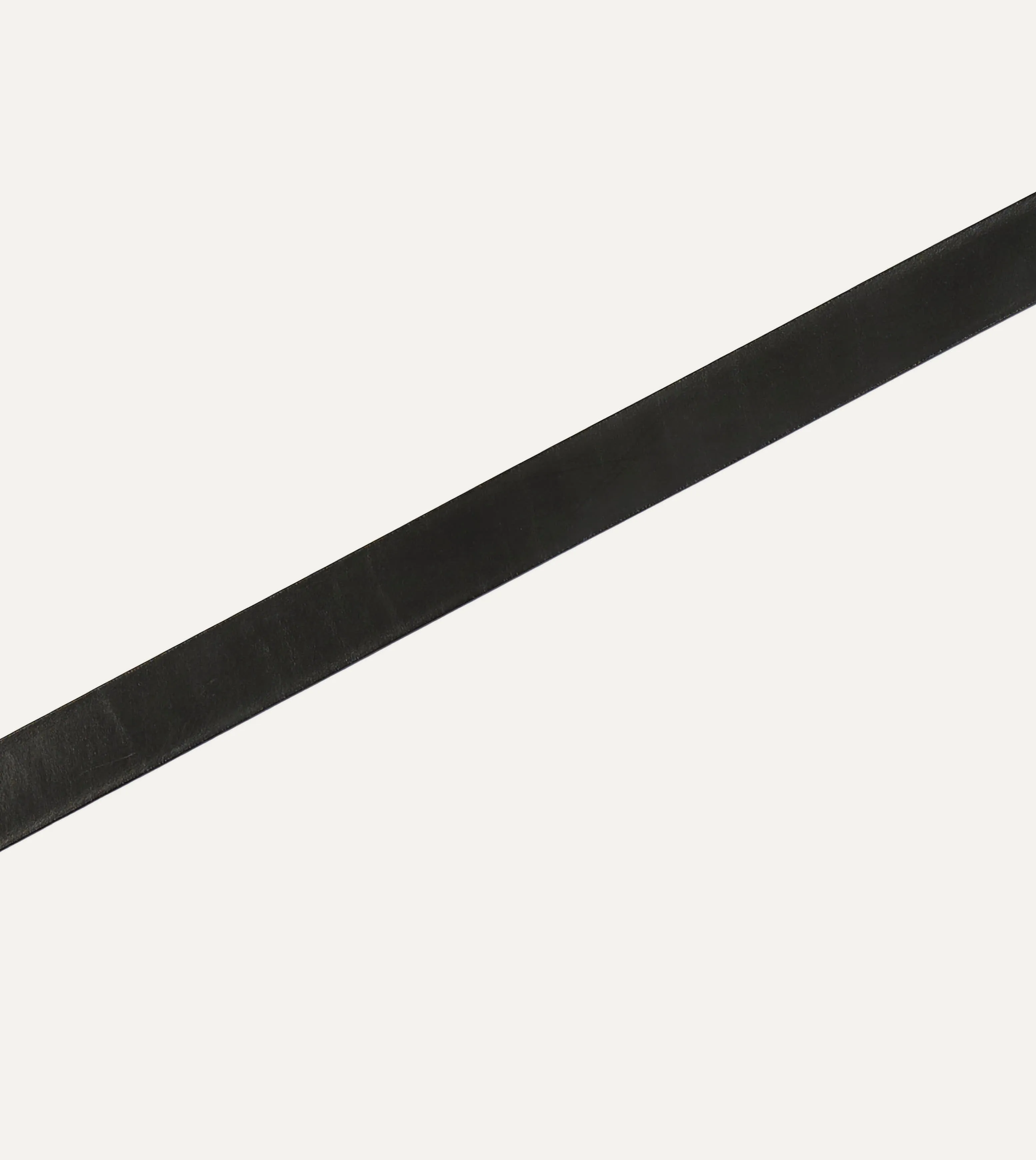 Yuketen Black Ring Leather Belt sold by Drake's London product image thumbnail 3