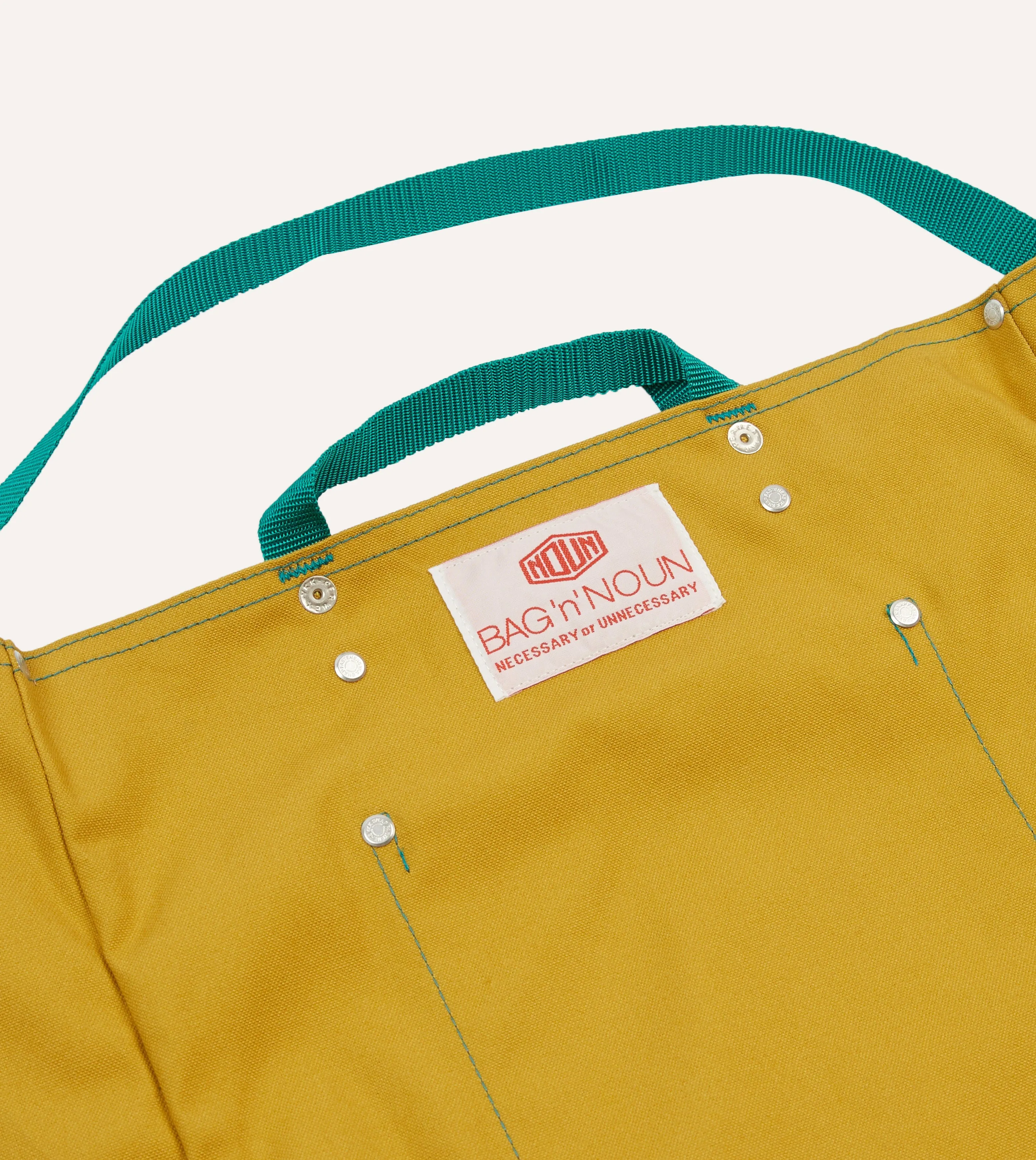 Bag’n’Noun Yellow Cotton Light Toolbag sold by Drake's London product image thumbnail 2