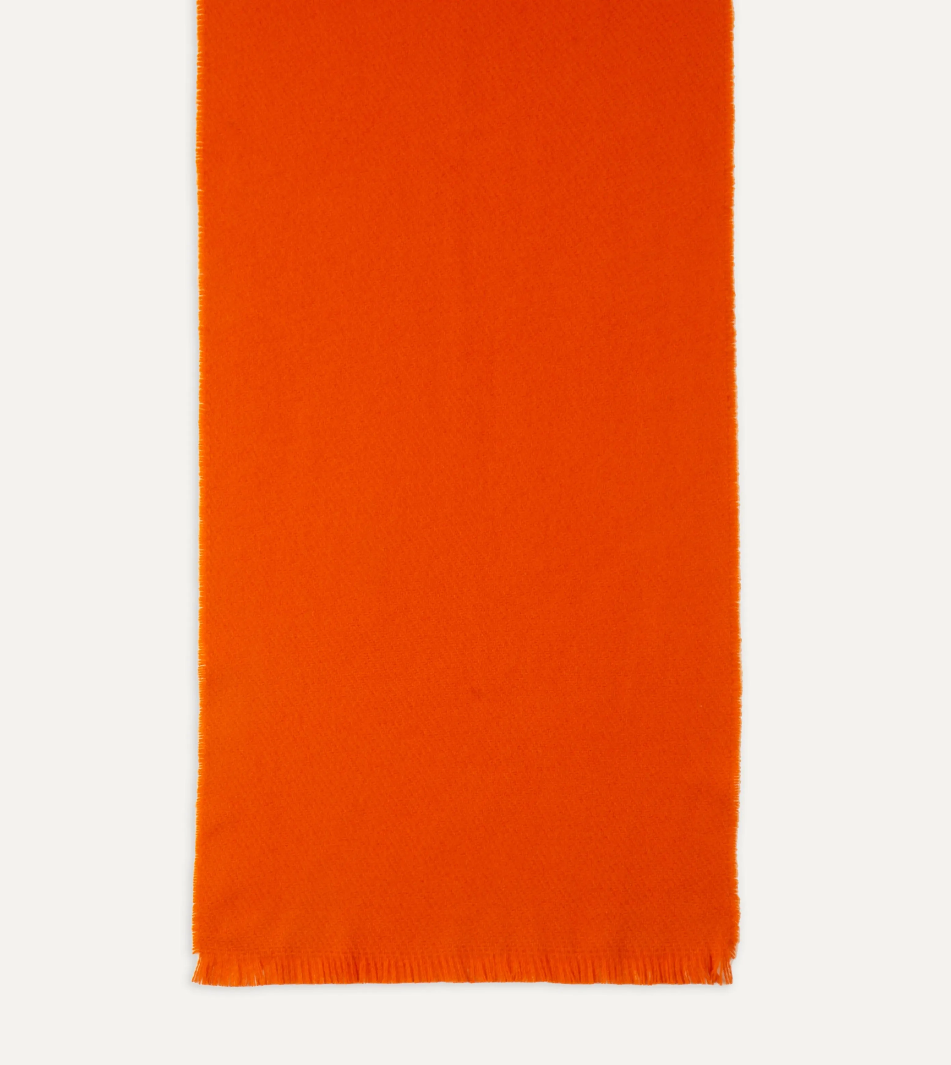 Orange Cashmere Scarf sold by Drake's London product image thumbnail 3