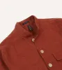 Rust Linen Forestiere Jacket sold by Drake's London
