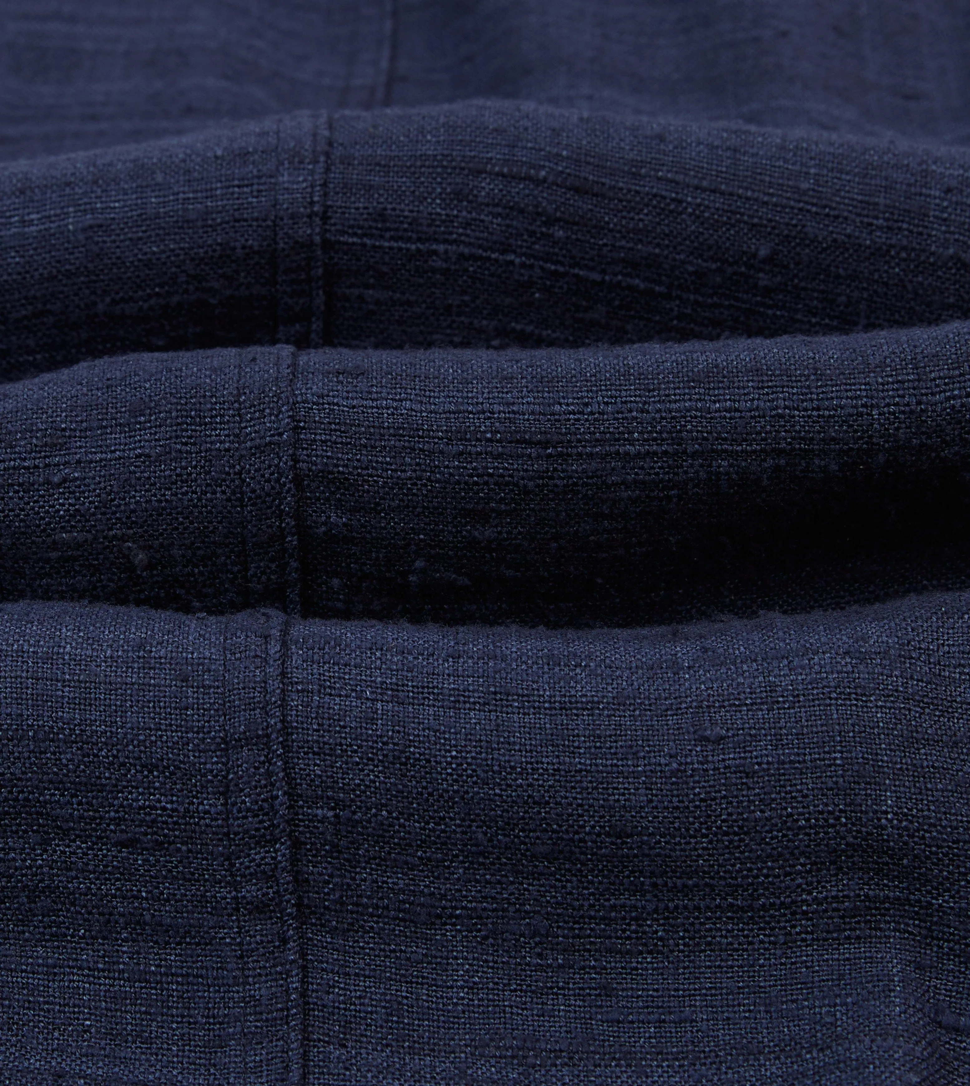 Navy Tussah Silk Double-Breasted Tailored Jacket sold by Drake's London product image thumbnail 2