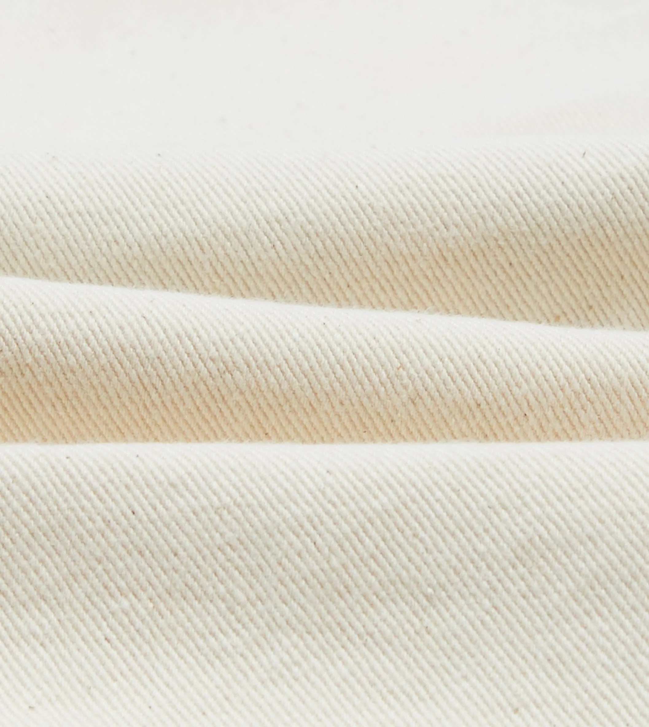 Ecru 12.7oz Selvedge Denim Five-Pocket Shorts sold by Drake's London product image thumbnail 2