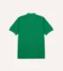 Washed Green Piqué Cotton Polo Shirt sold by Drake's London