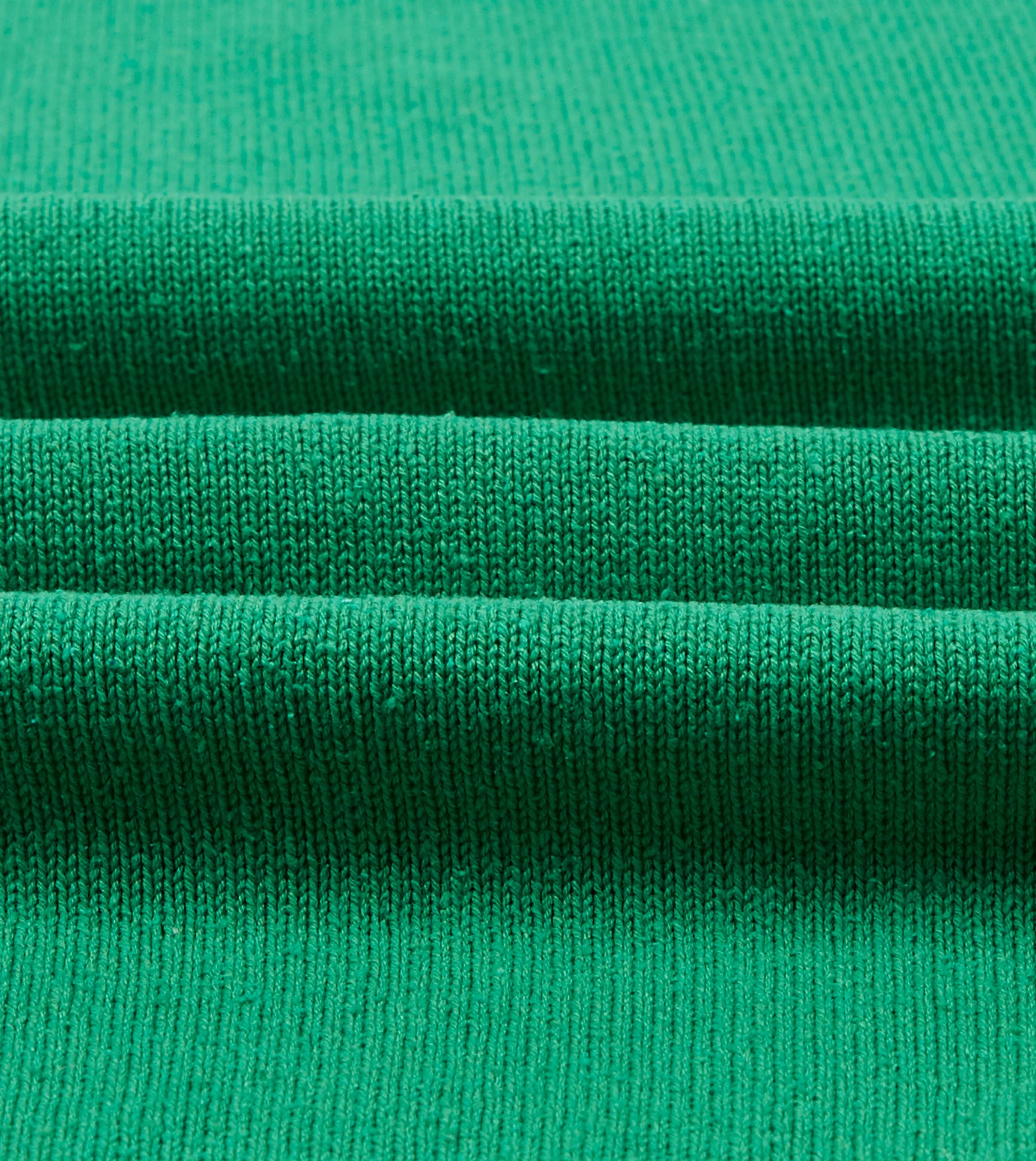 Green Knitted Silk Short-Sleeve Polo Shirt sold by Drake's London product image thumbnail 2