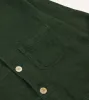 Green Linen Five-Pocket Chore Jacket sold by Drake's London