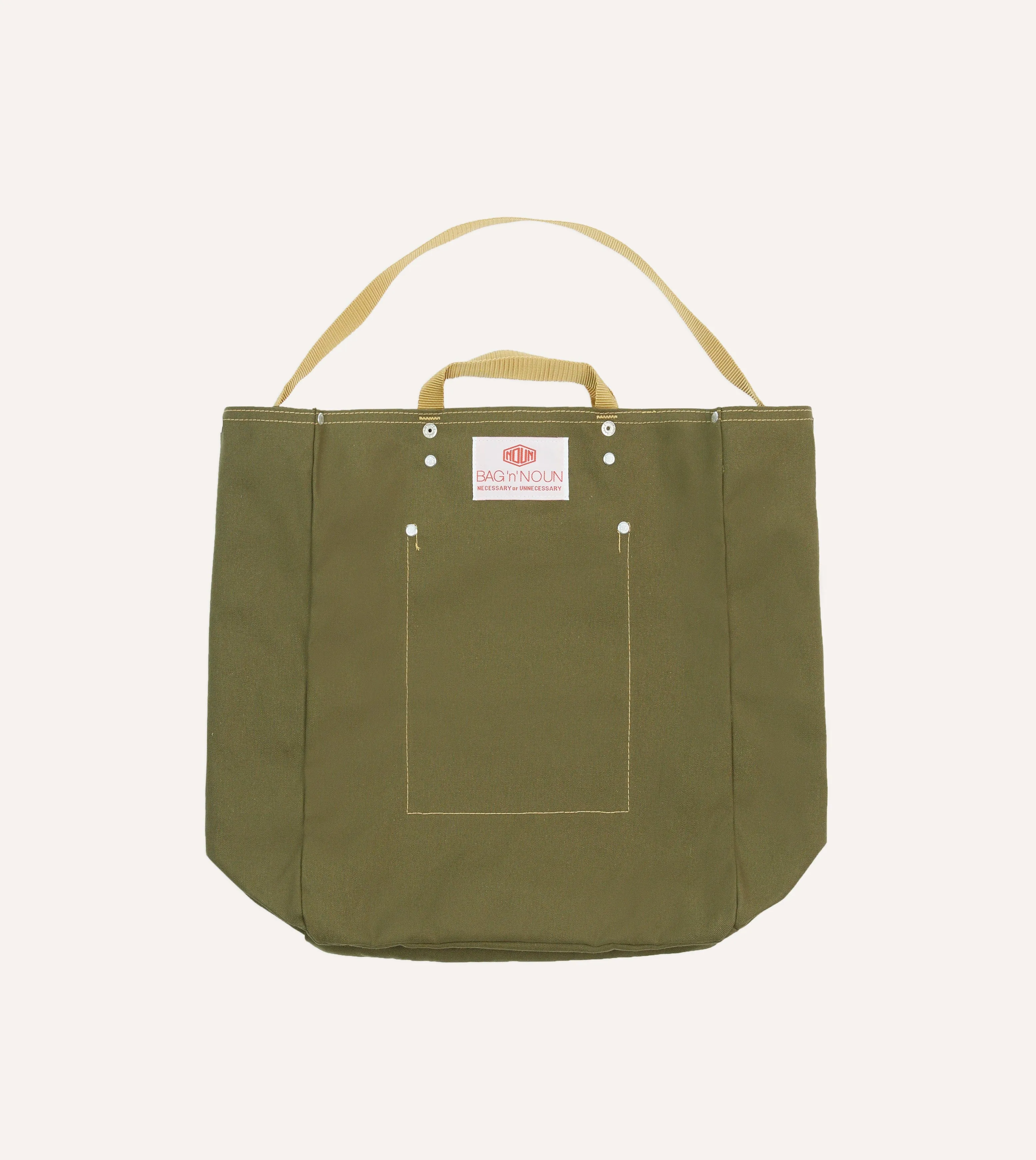 Bag’n’Noun Olive Cotton Light Toolbag sold by Drake's London product image thumbnail 5