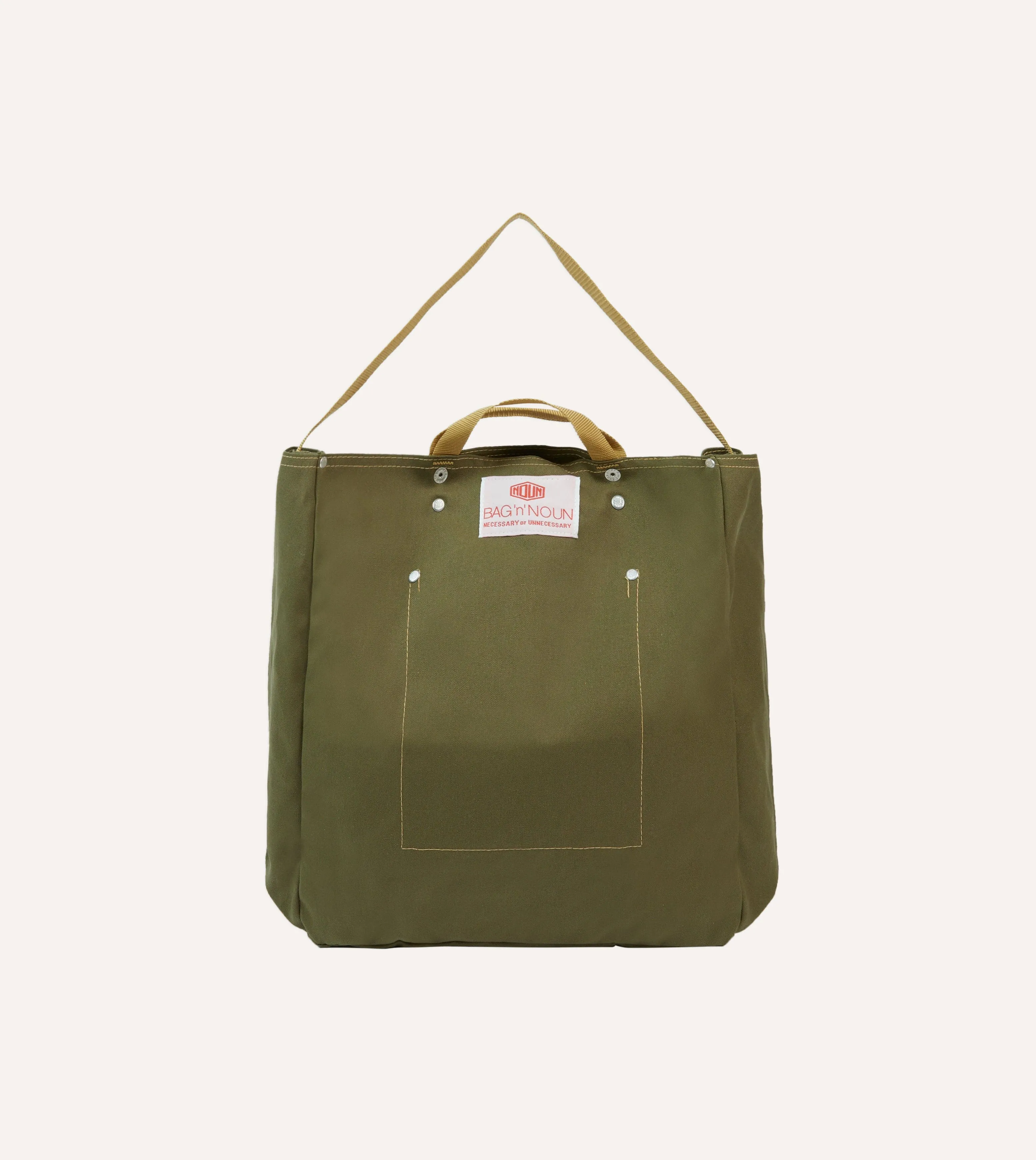 Bag’n’Noun Olive Cotton Light Toolbag sold by Drake's London
