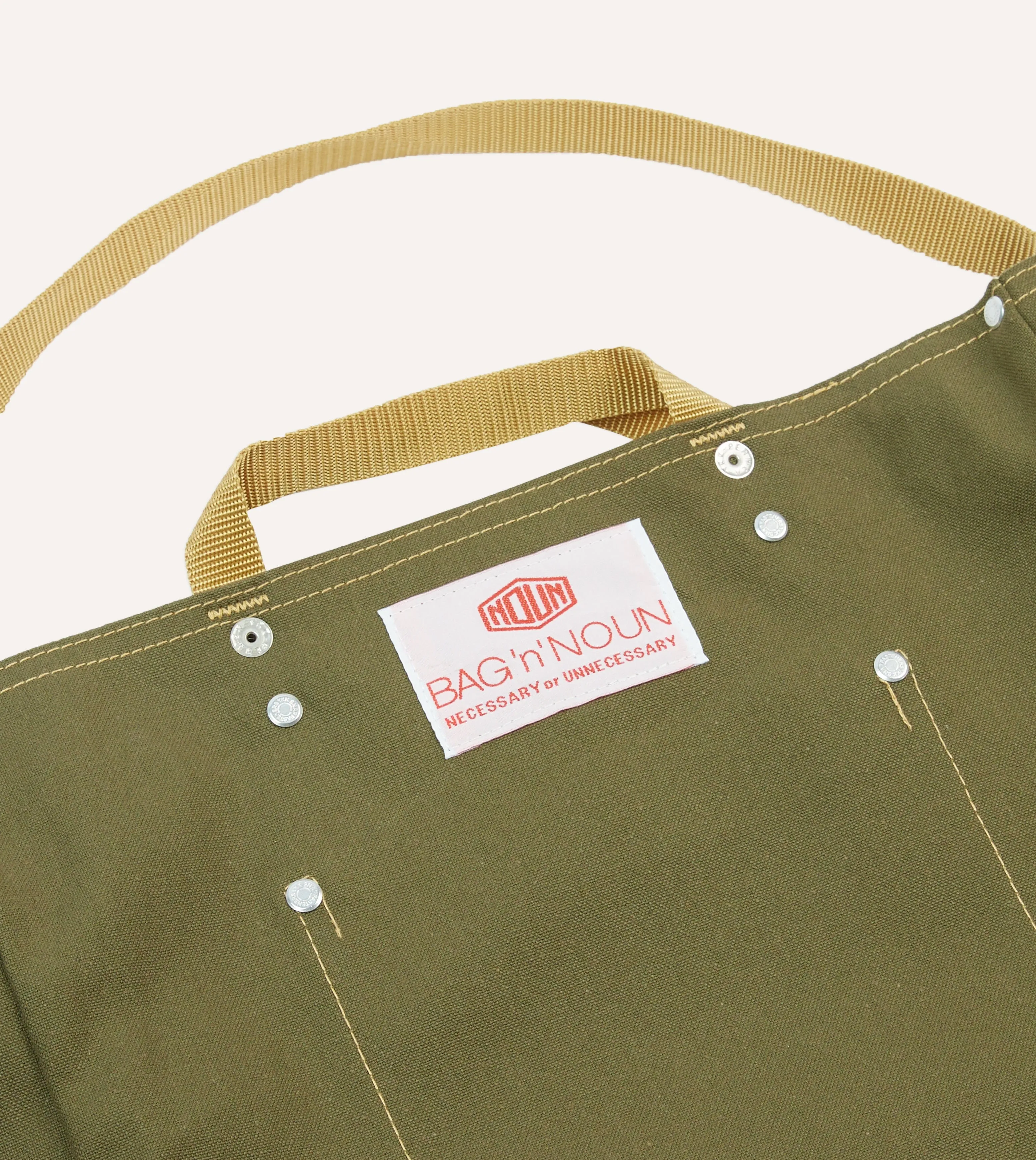 Bag’n’Noun Olive Cotton Light Toolbag sold by Drake's London product image thumbnail 2